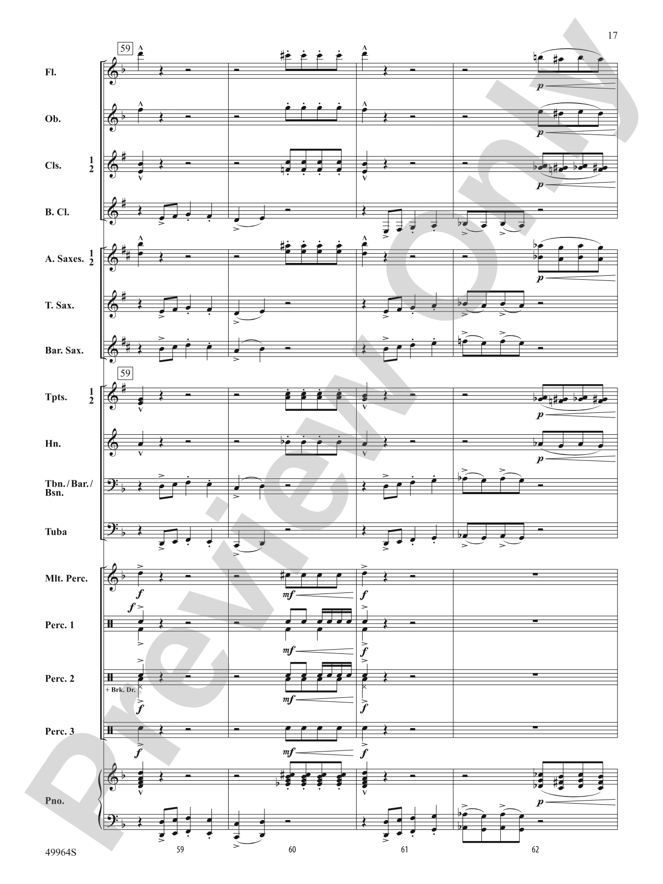 Battle Cry: Concert Band Conductor Score & Parts