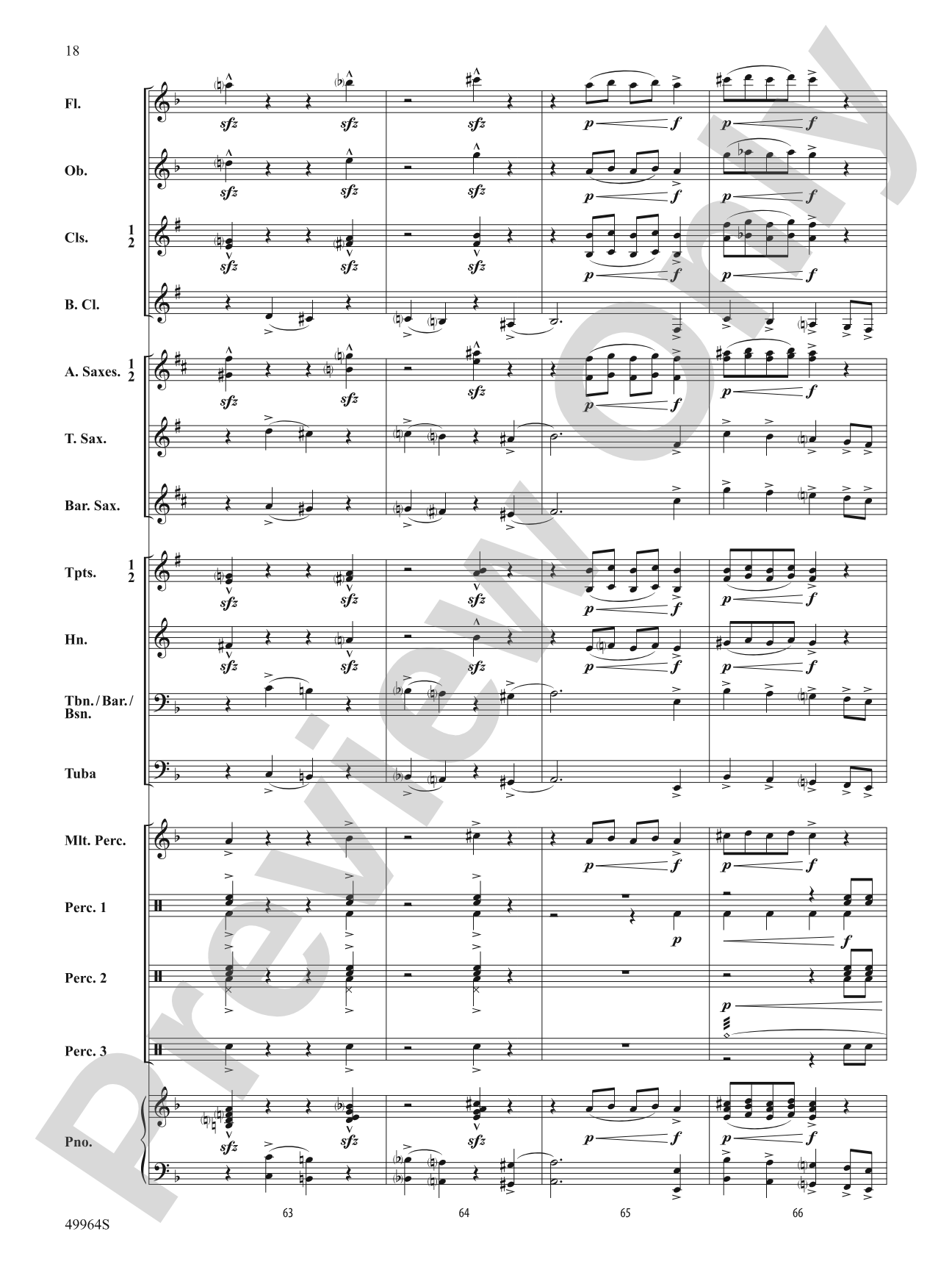 Battle Cry: Concert Band Conductor Score & Parts