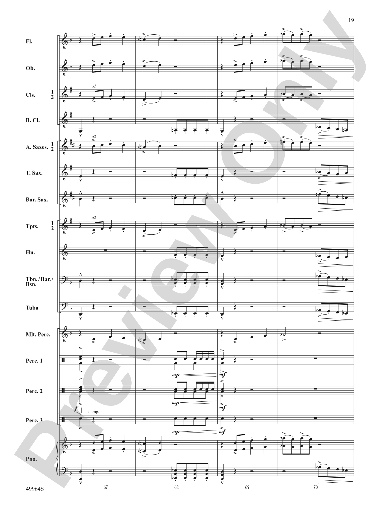 Battle Cry: Concert Band Conductor Score & Parts