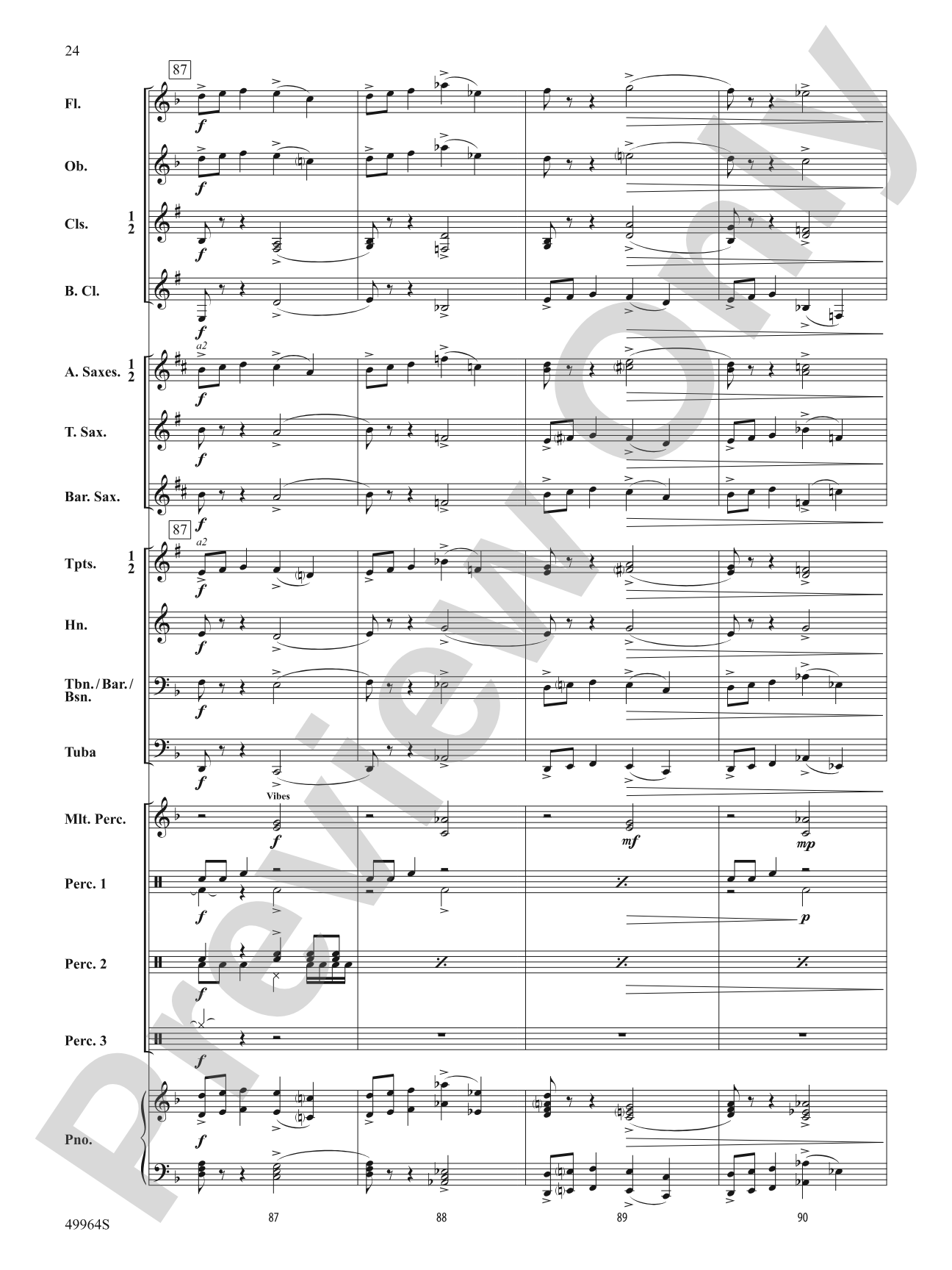 Battle Cry: Concert Band Conductor Score & Parts