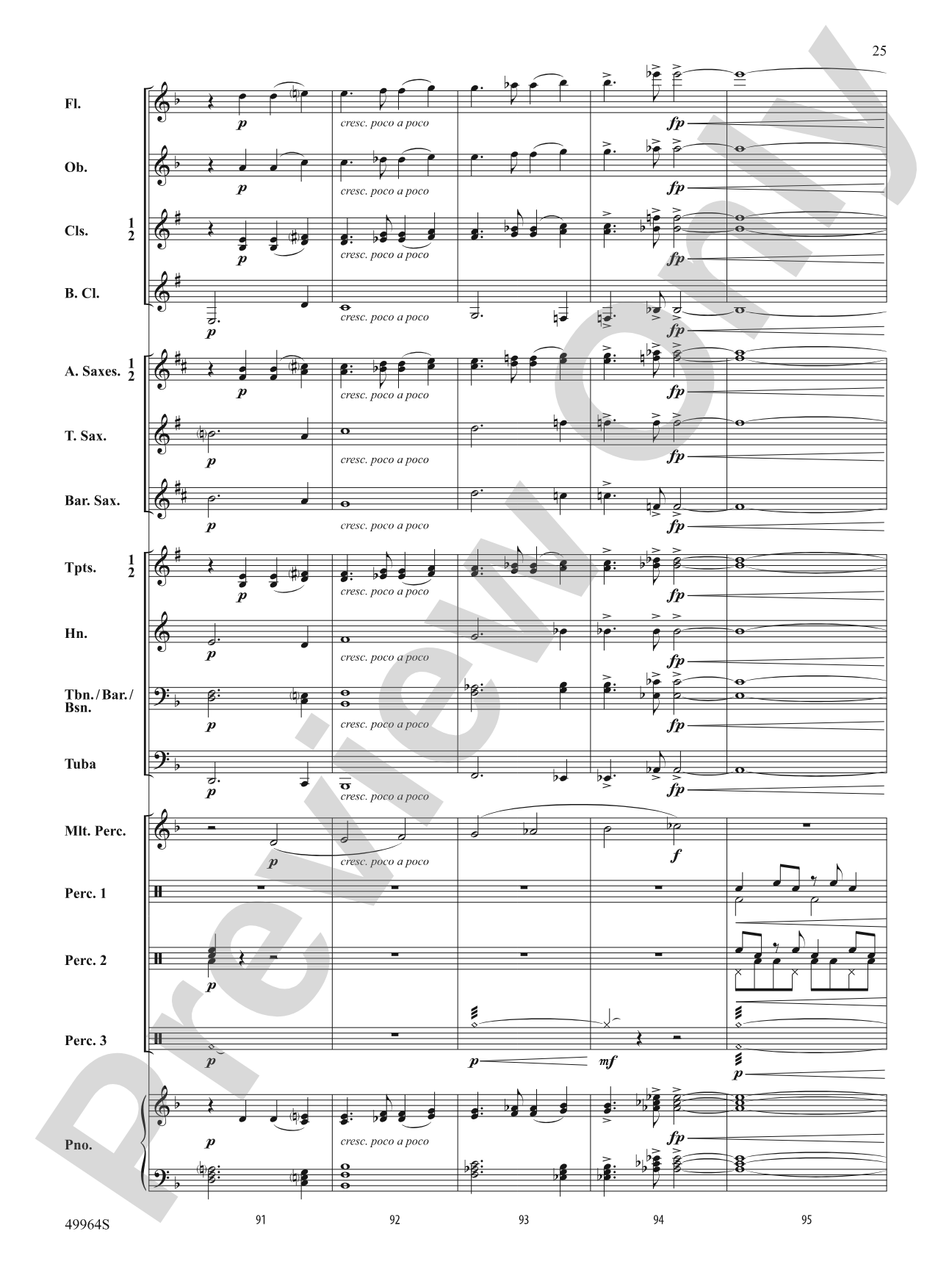 Battle Cry: Concert Band Conductor Score & Parts
