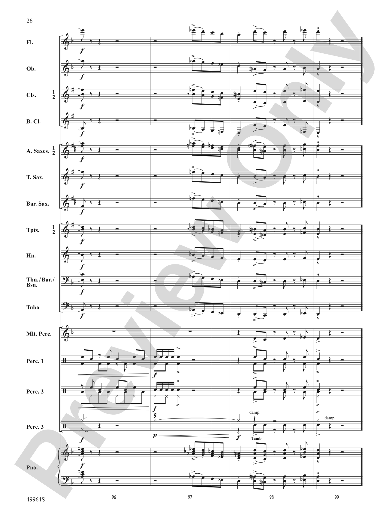 Battle Cry: Concert Band Conductor Score & Parts