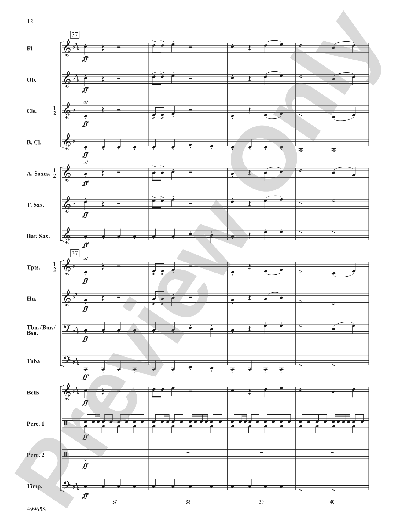 At Max Power!: Concert Band Conductor Score & Parts