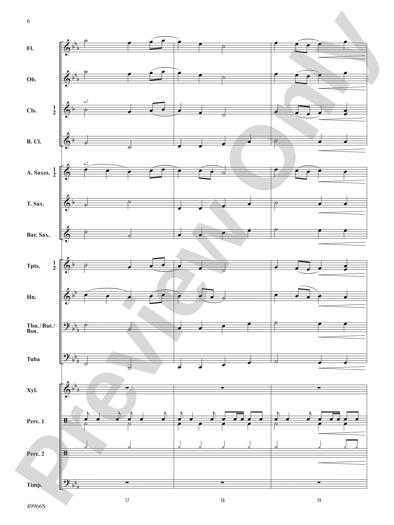 High Desert March: Score