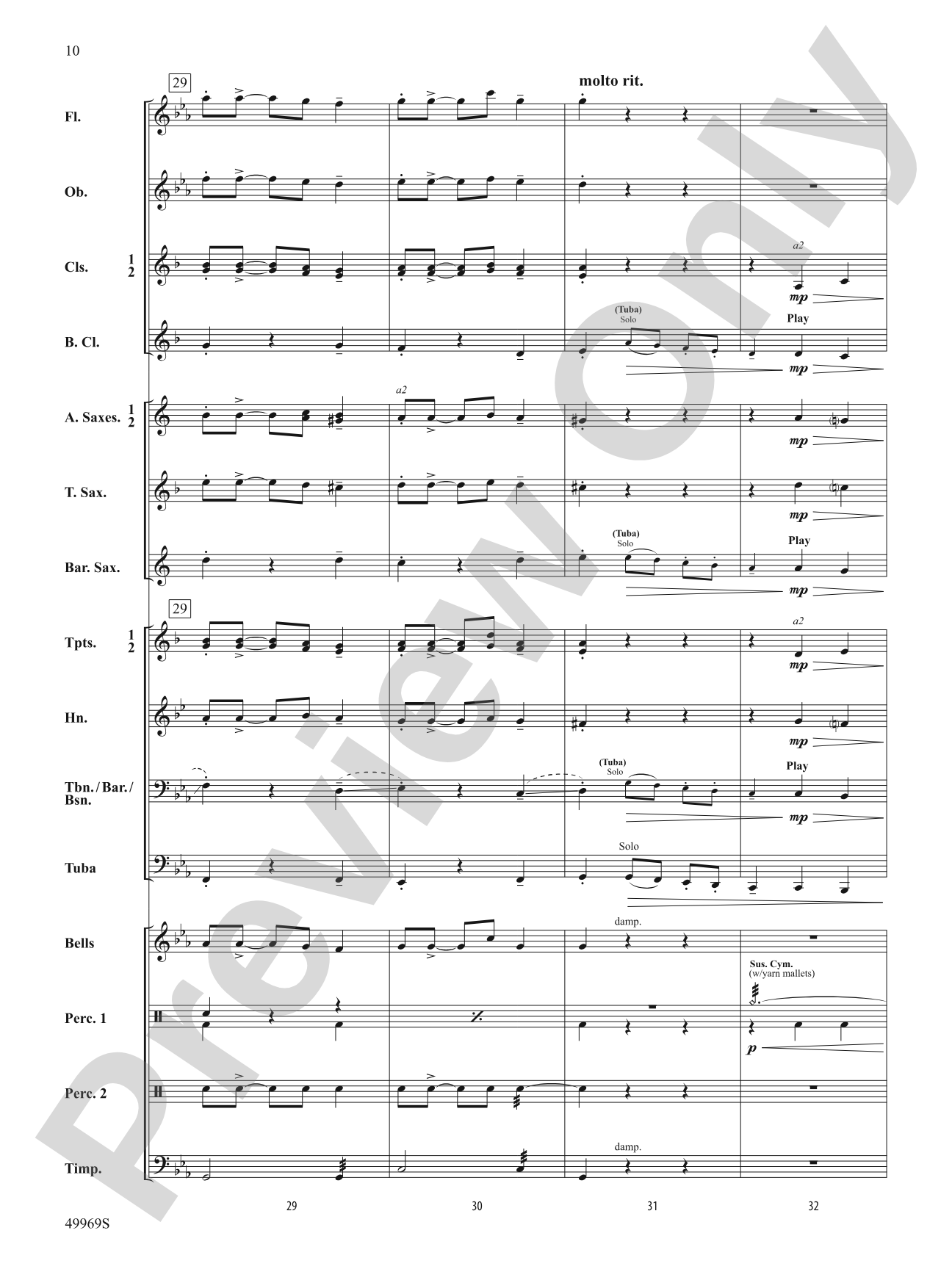 Joyous Festival: Concert Band Conductor Score & Parts