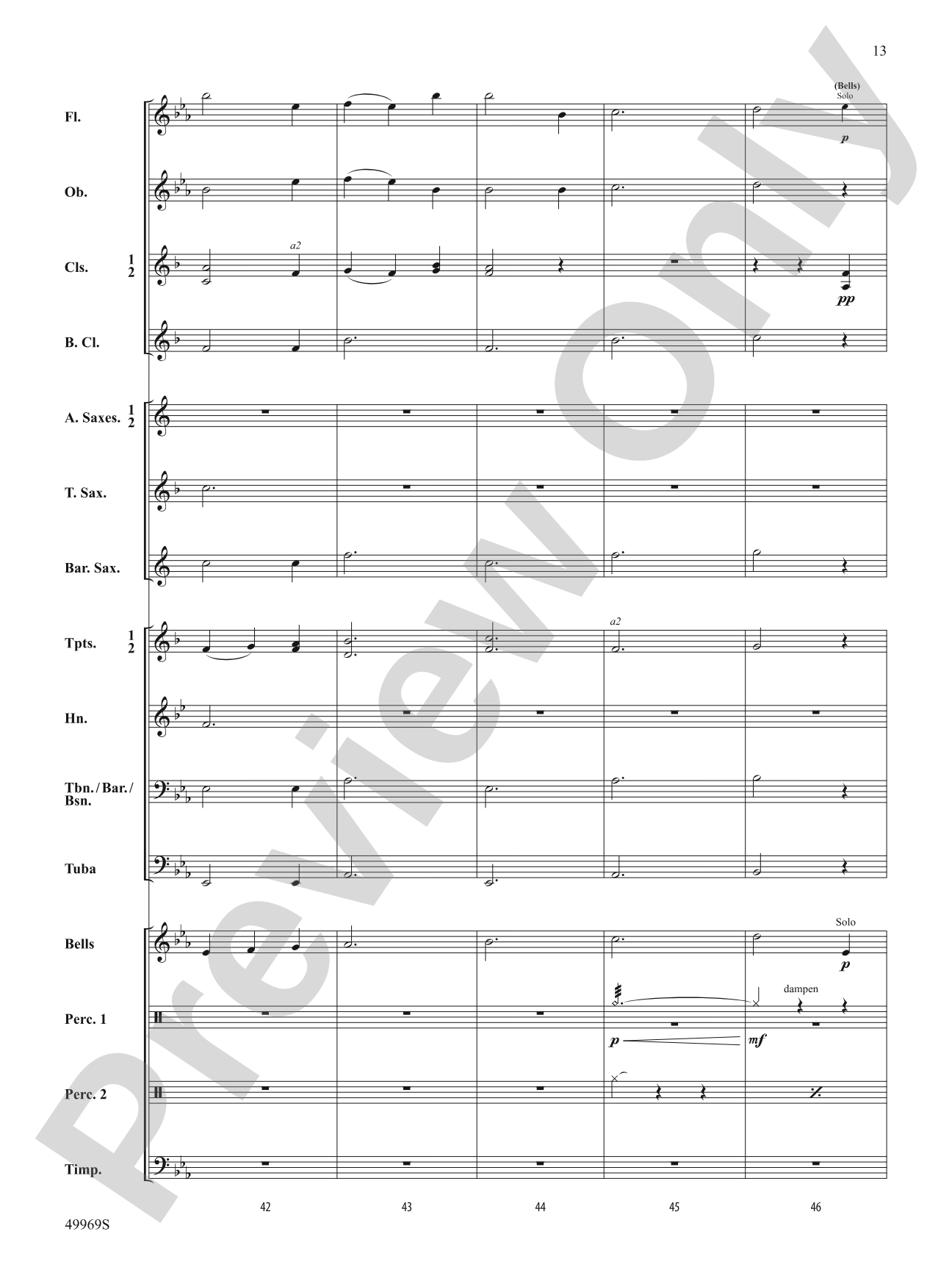 Joyous Festival: Concert Band Conductor Score & Parts
