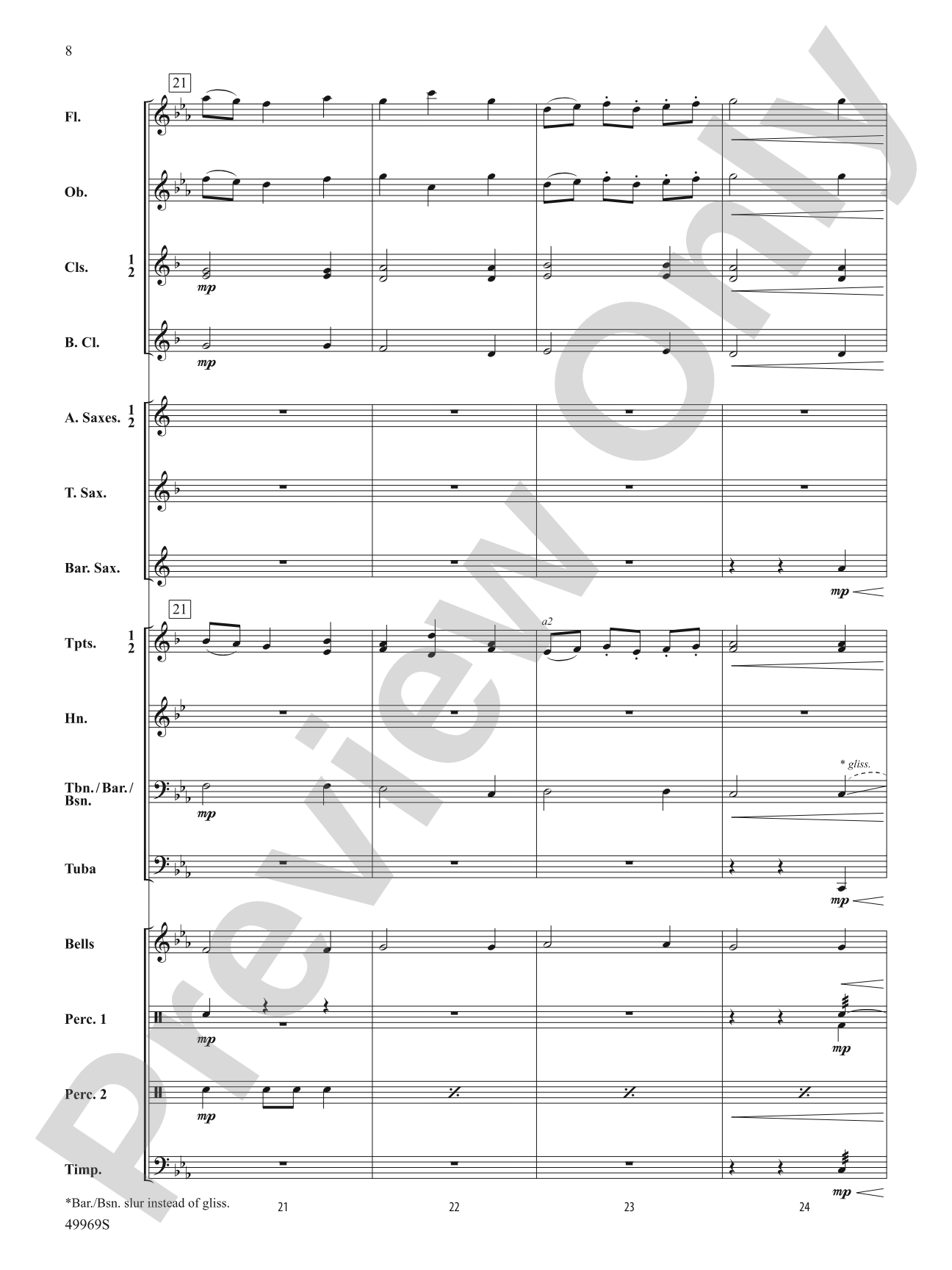 Joyous Festival: Concert Band Conductor Score & Parts