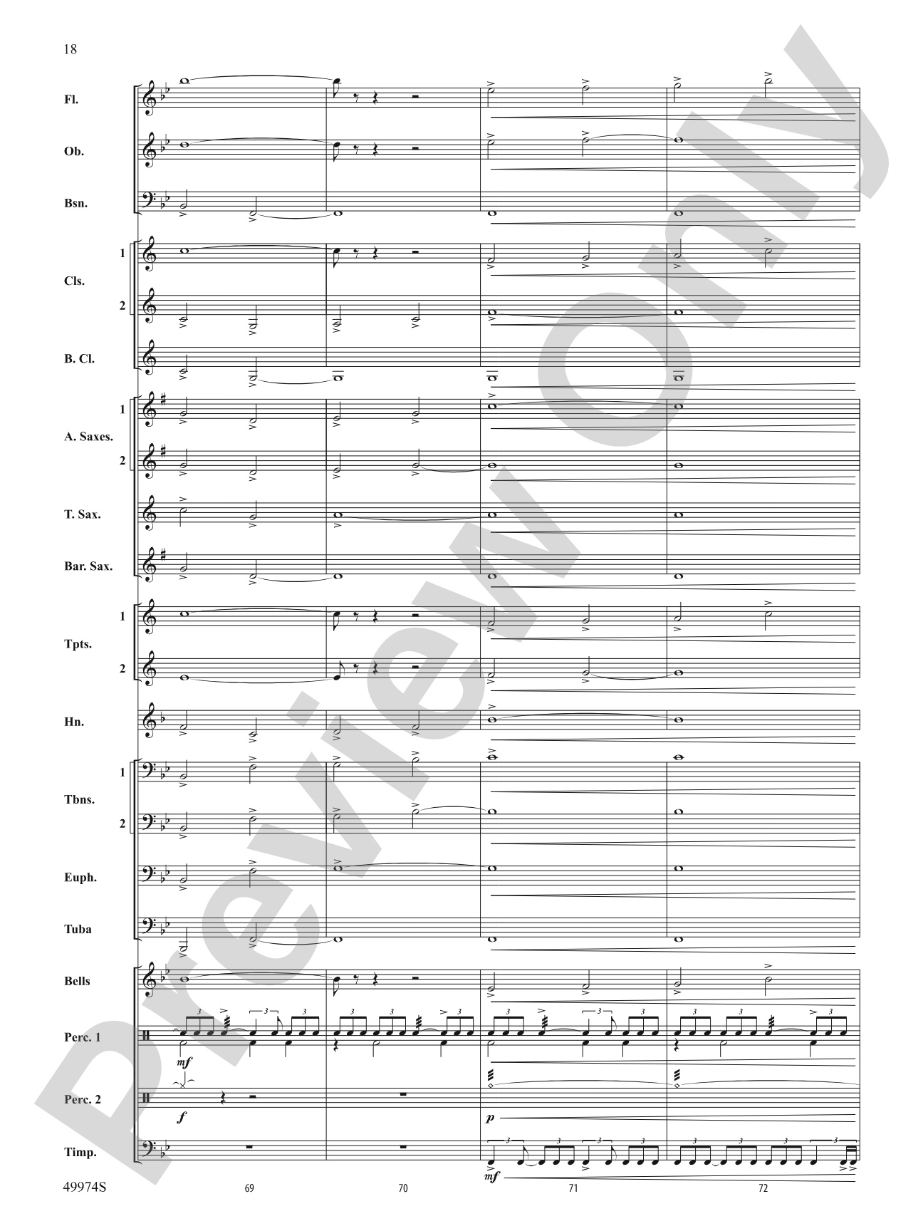 Carry On with Pride: Concert Band Conductor Score & Parts
