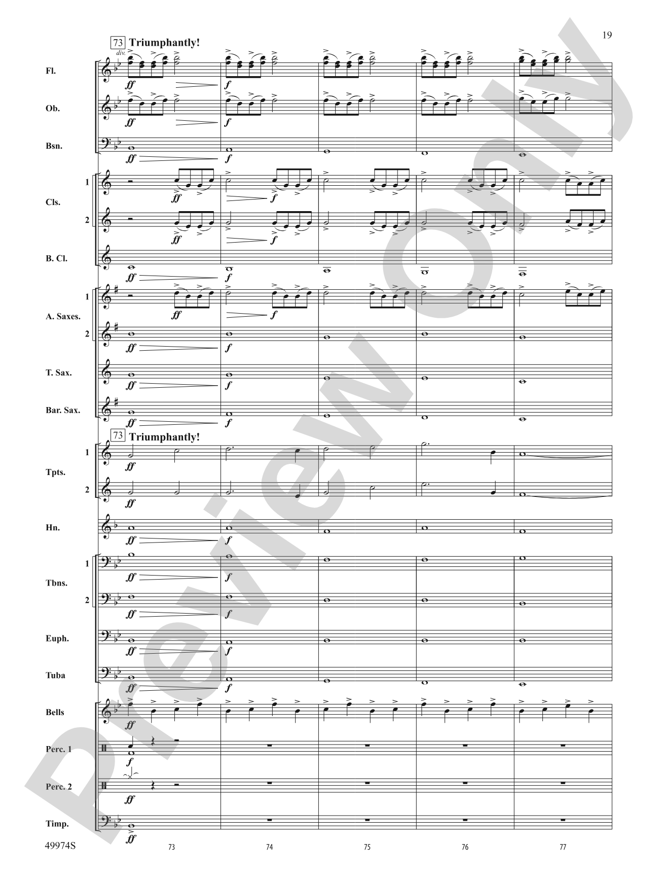 Carry On with Pride: Concert Band Conductor Score & Parts