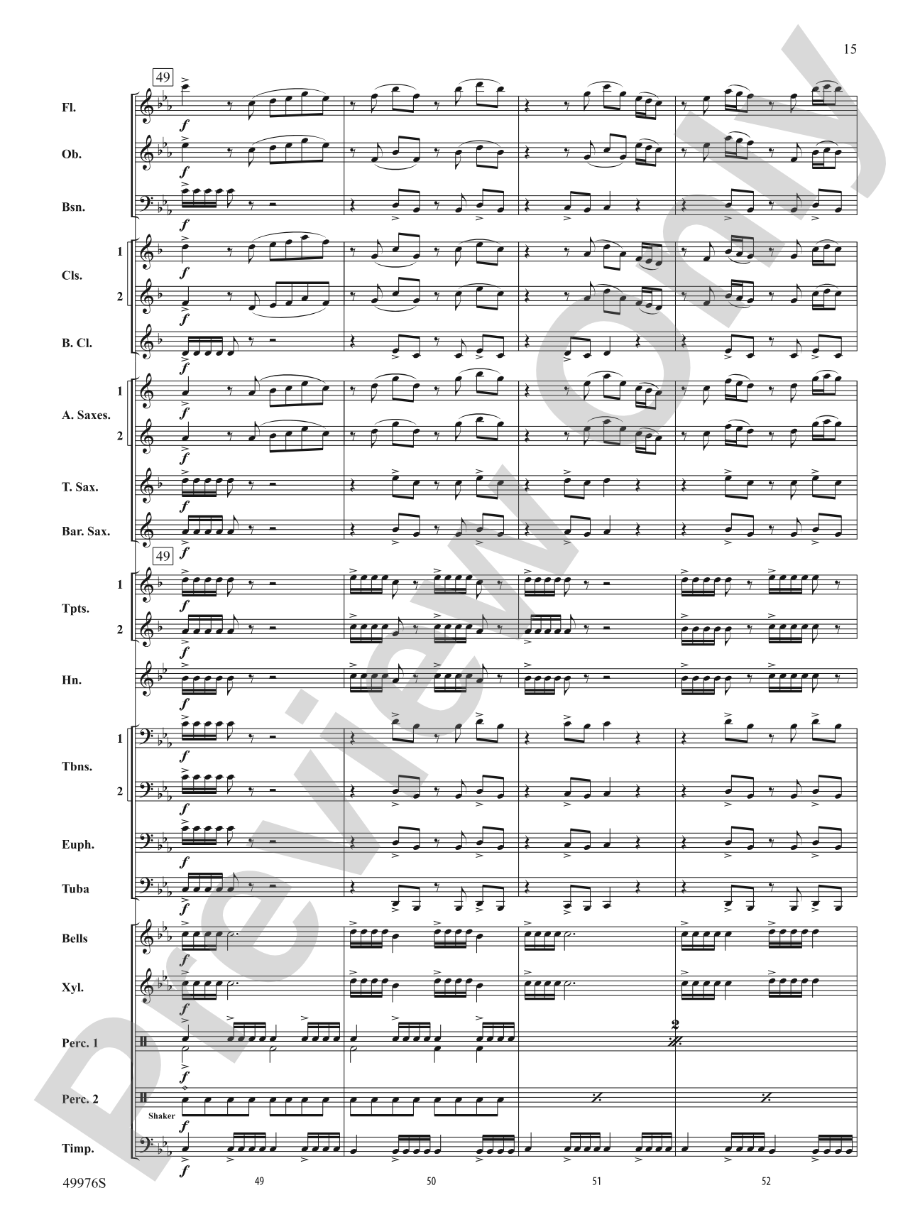 High Flight: Score