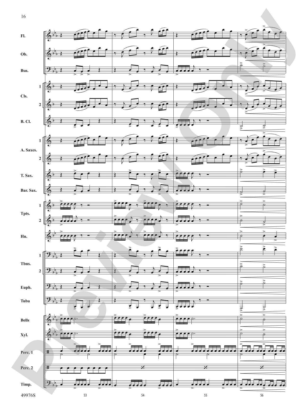 High Flight: Score