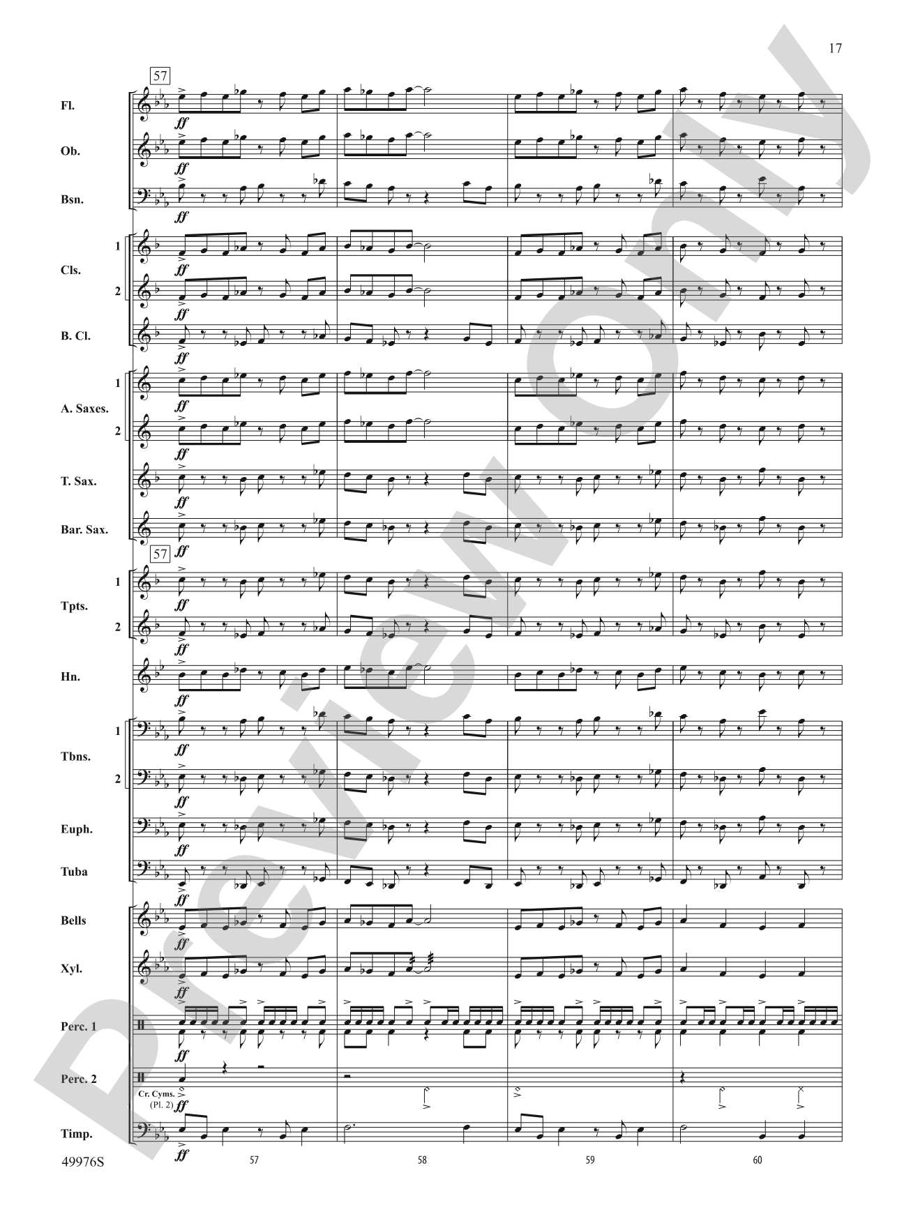 High Flight: Score