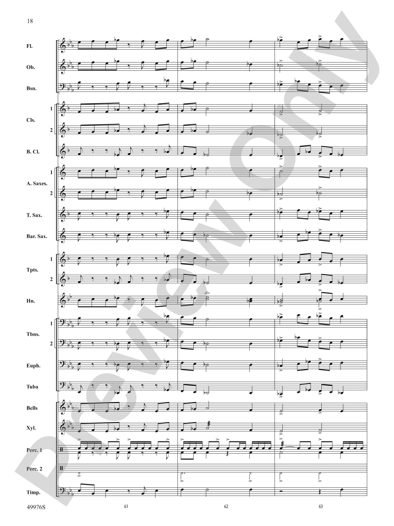 High Flight: Score