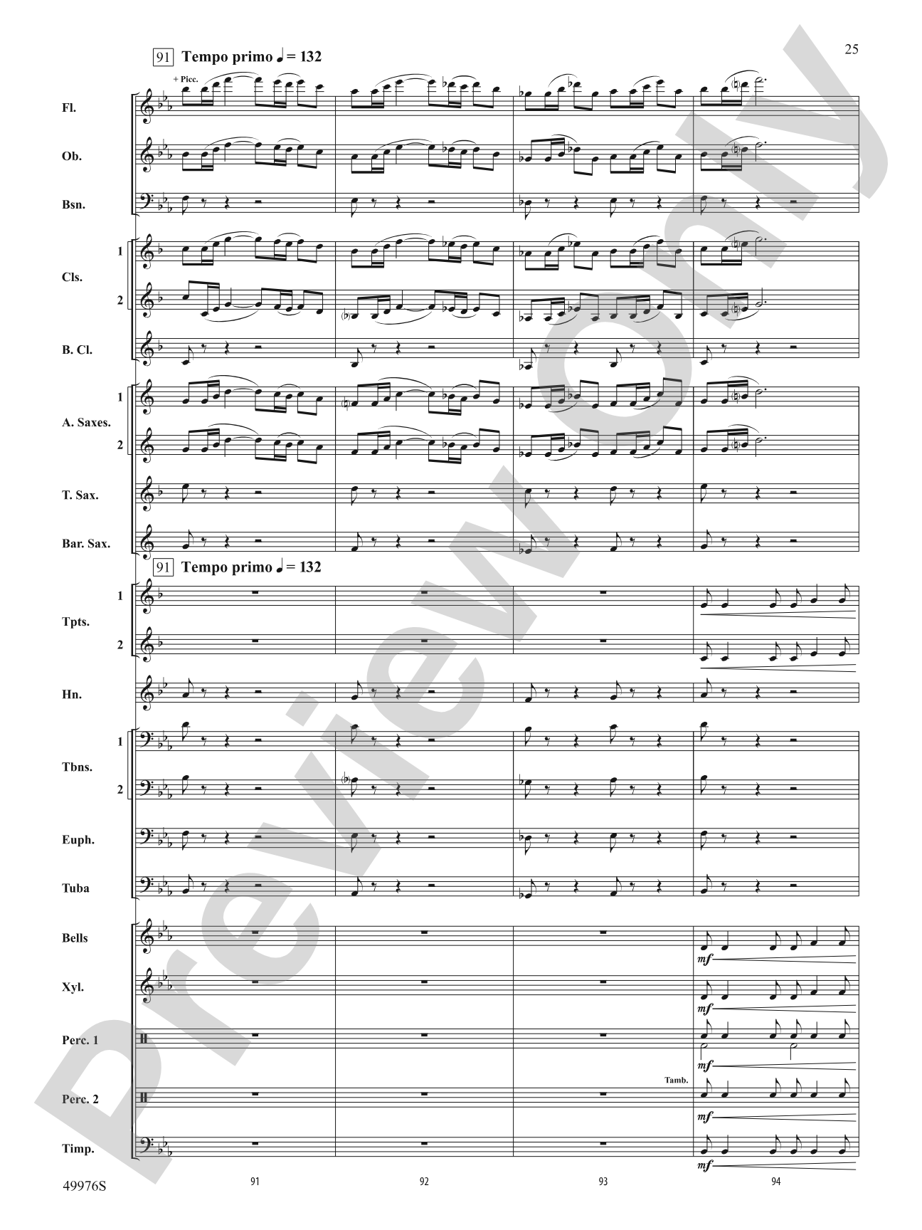 High Flight: Score
