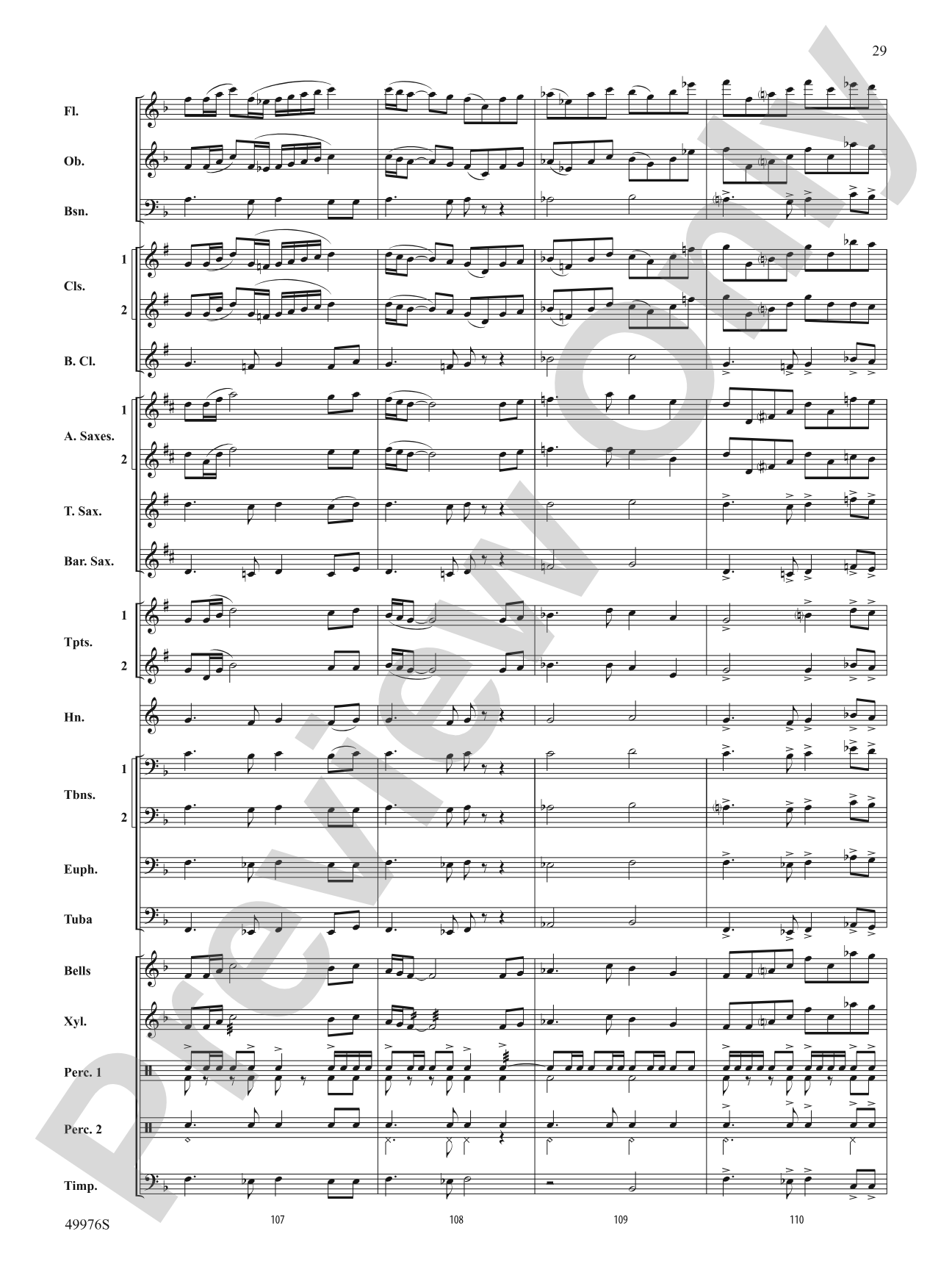 High Flight: Score