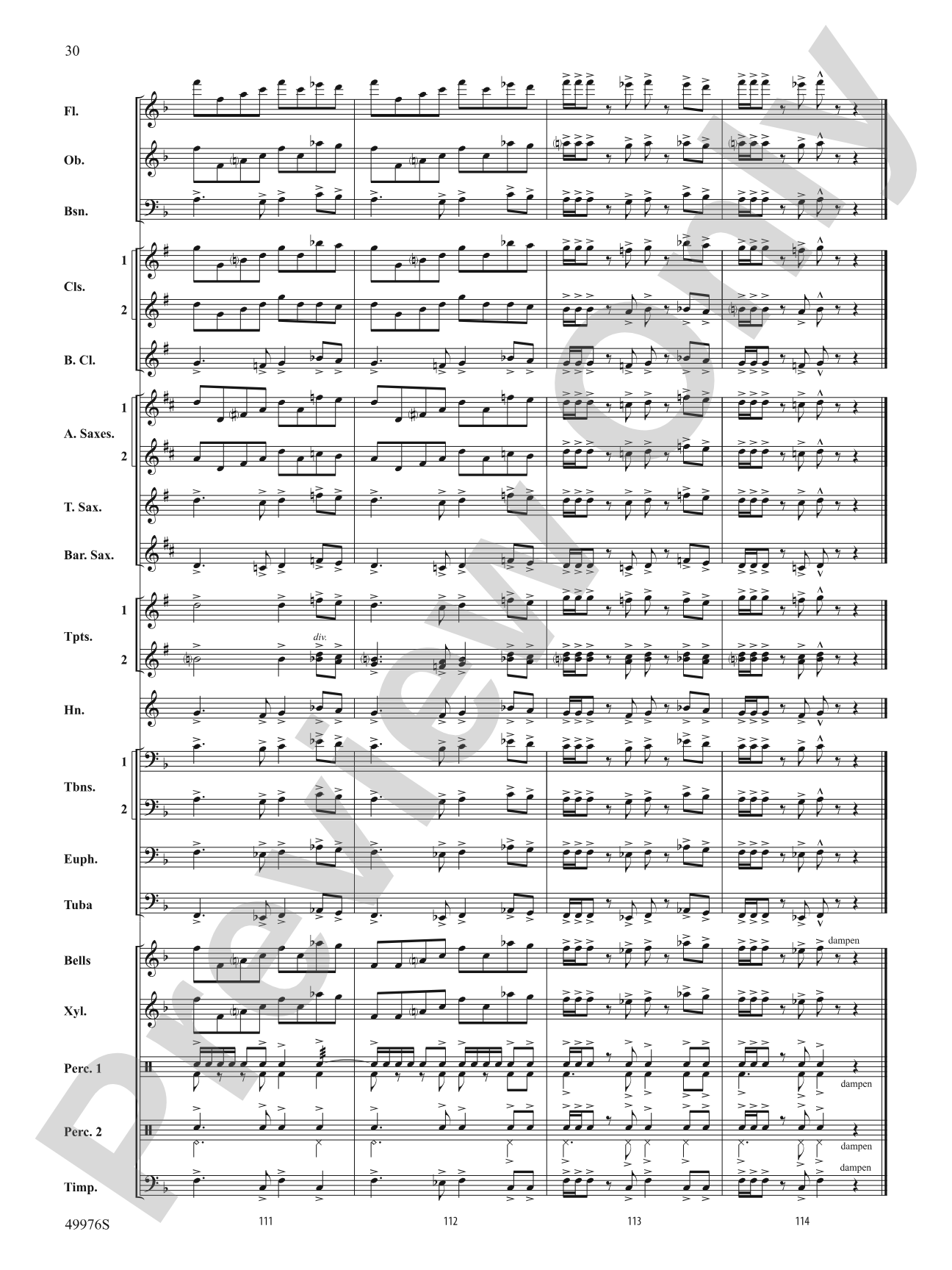 High Flight: Score