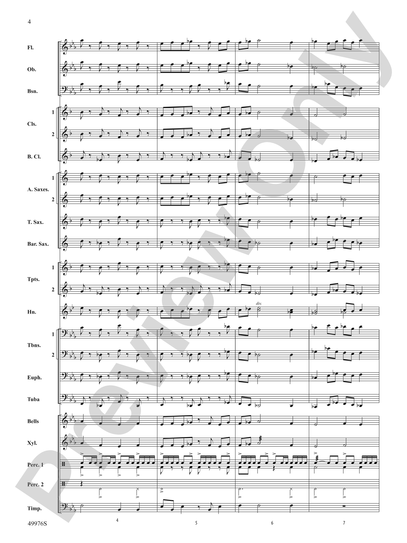 High Flight: Score