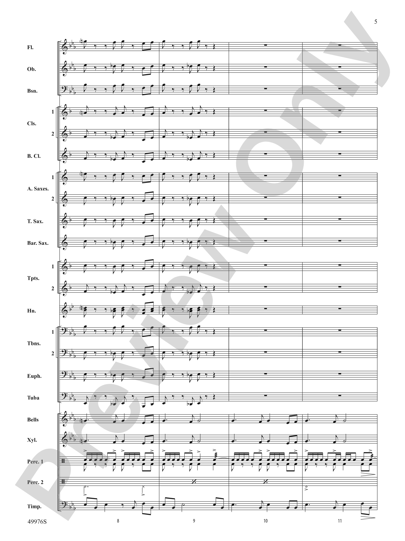 High Flight: Score