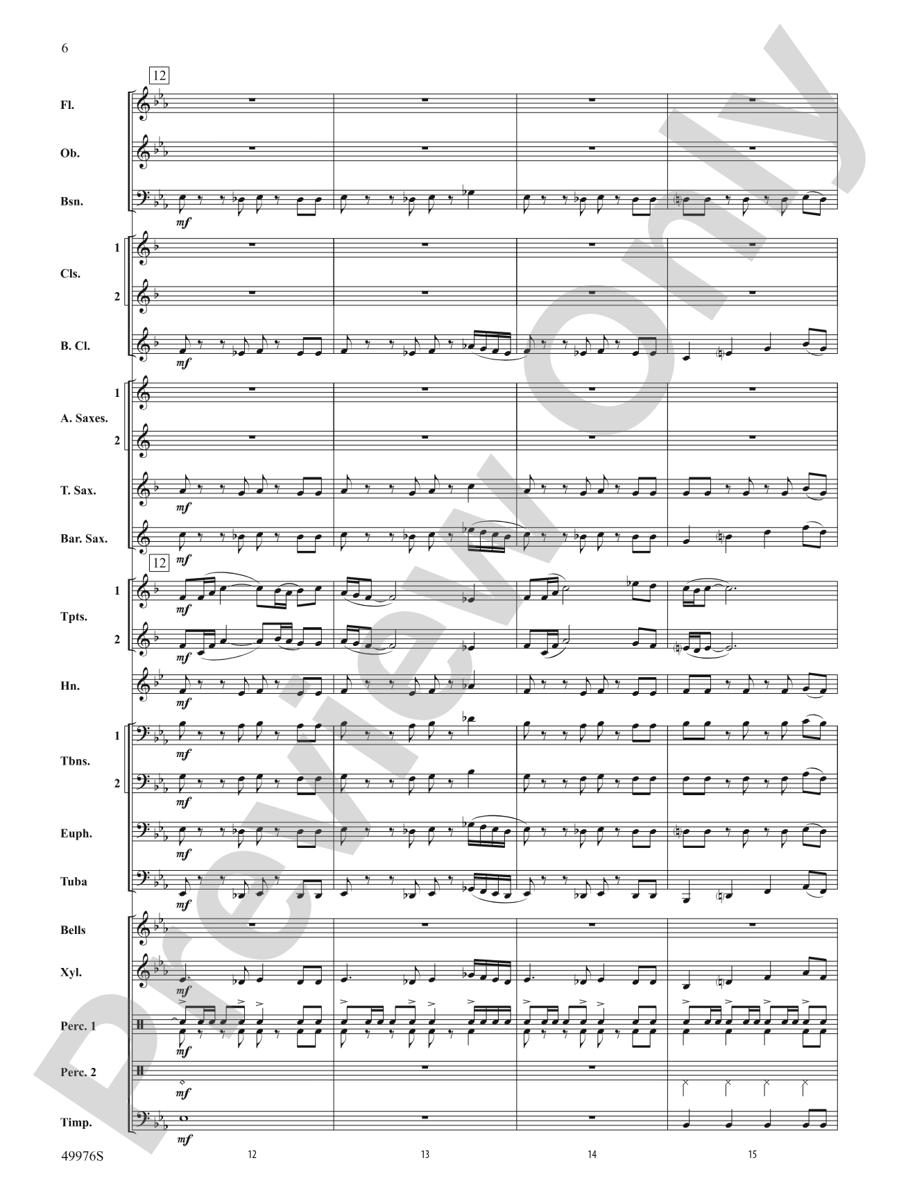 High Flight: Score