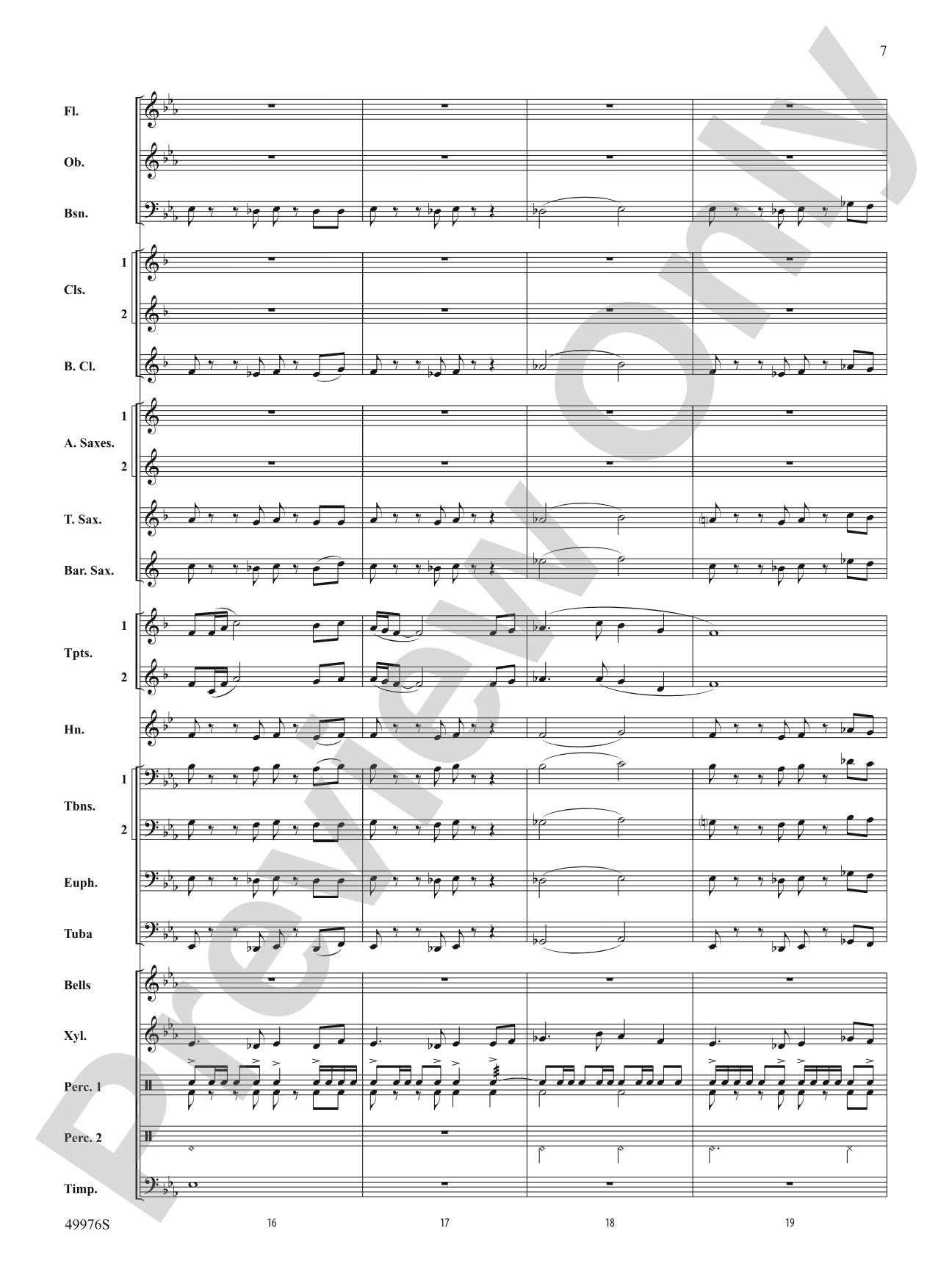 High Flight: Score
