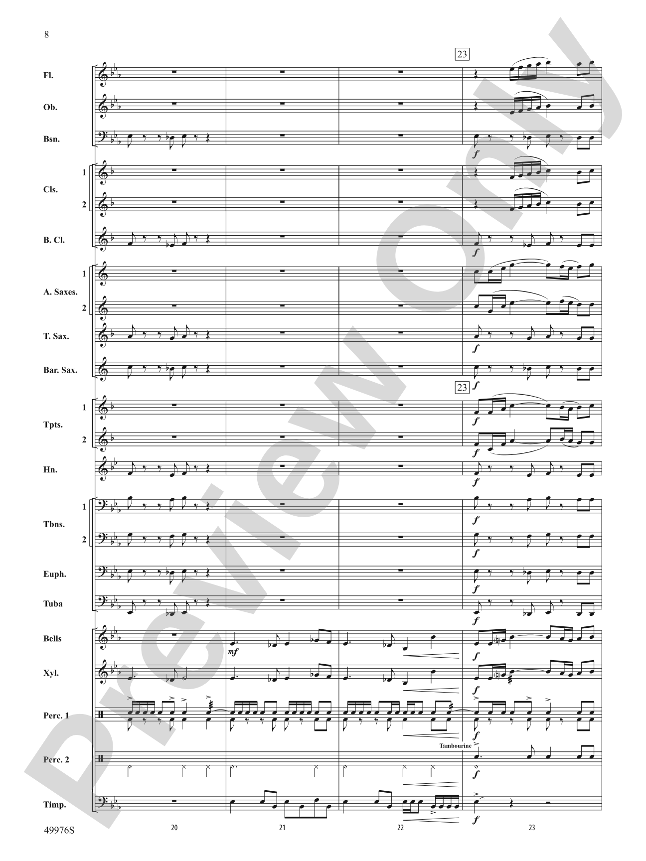 High Flight: Score