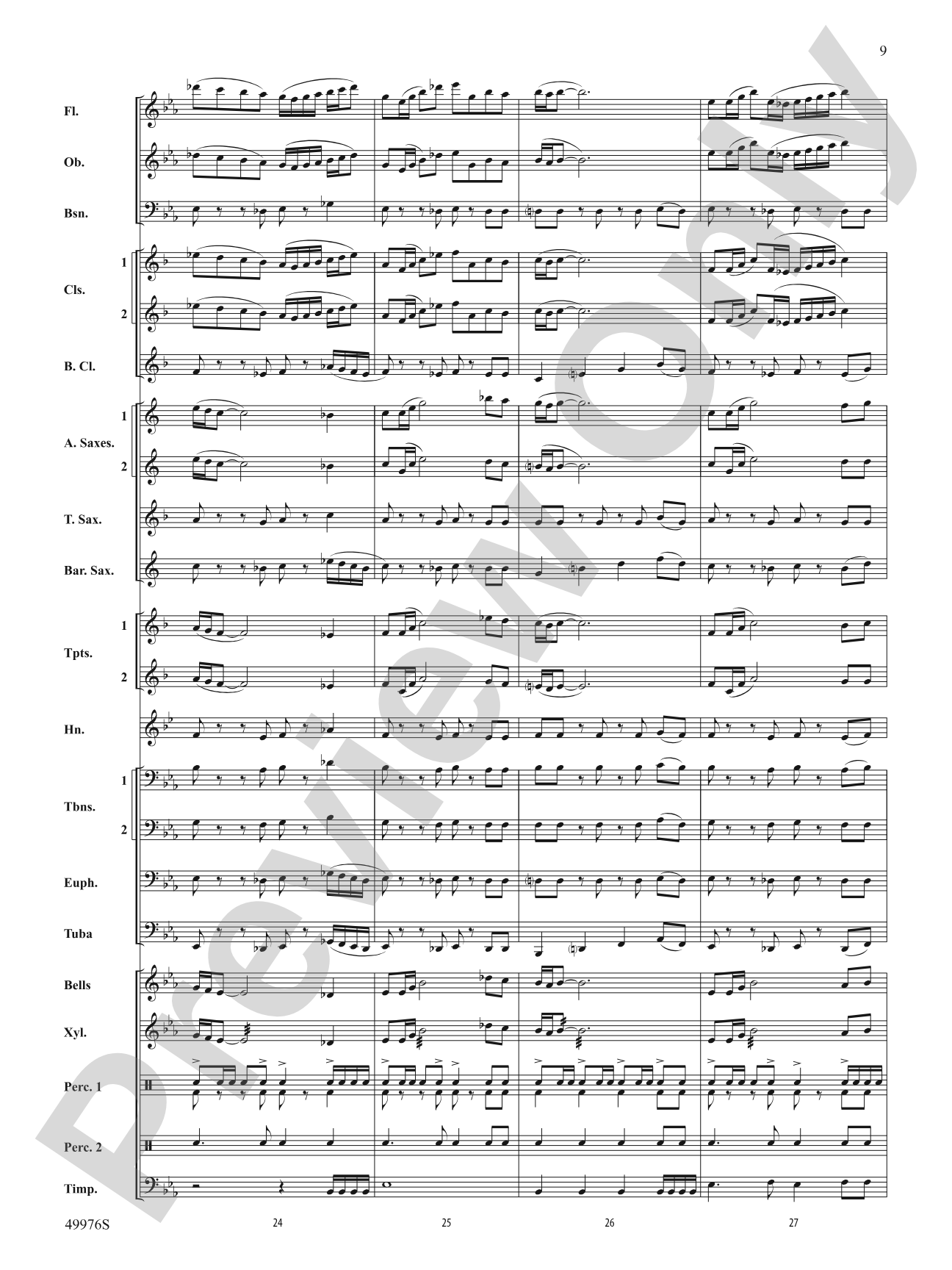 High Flight: Score