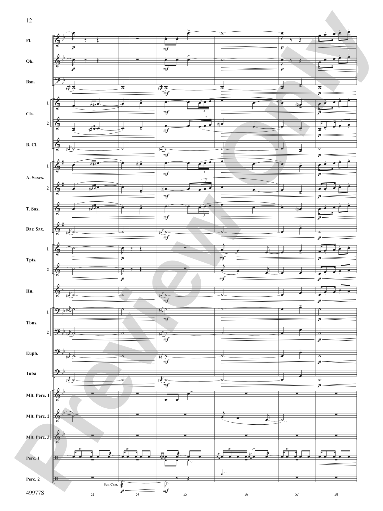 Tha Mi Sgìth: Score