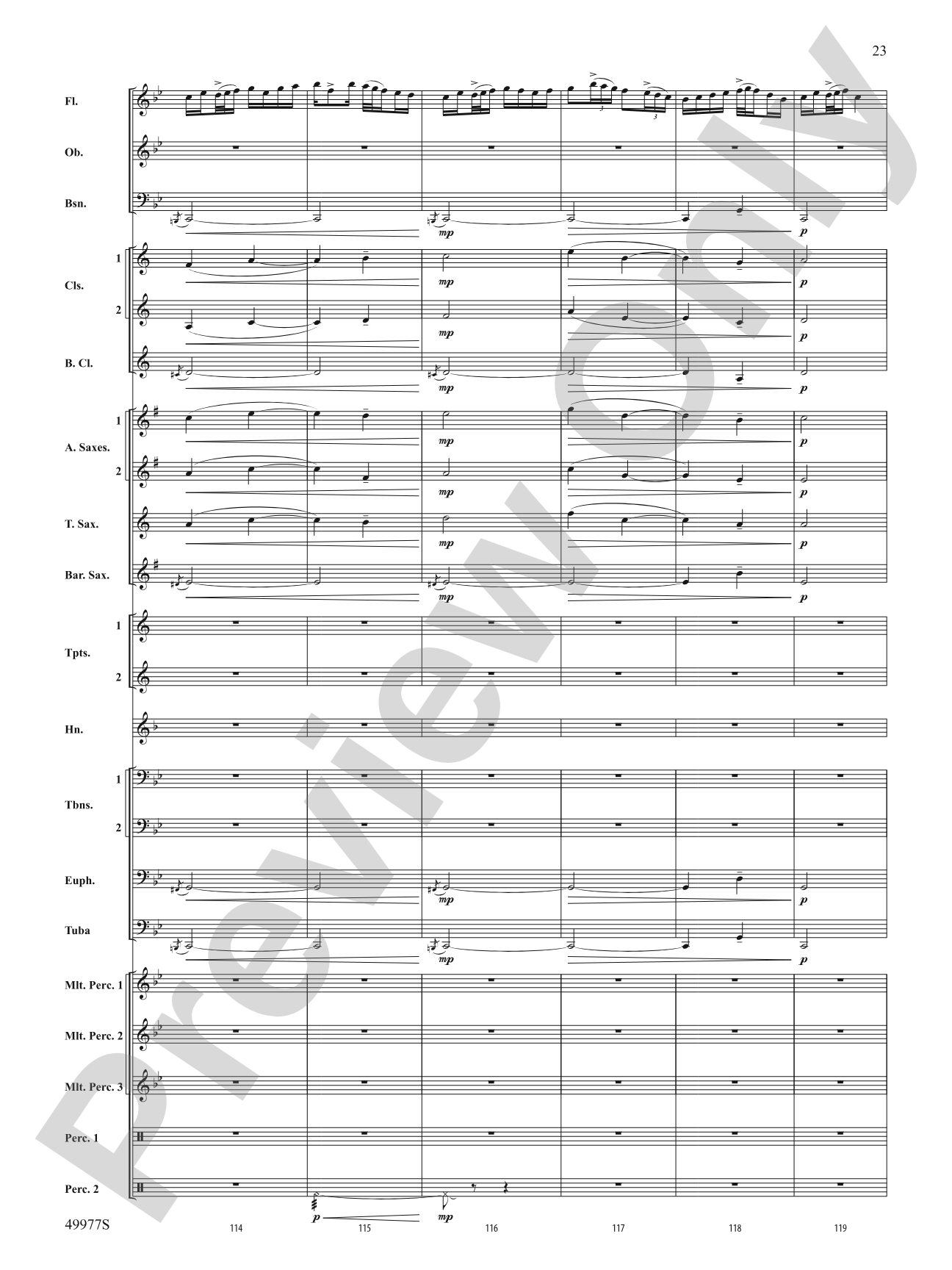 Tha Mi Sgìth: Score