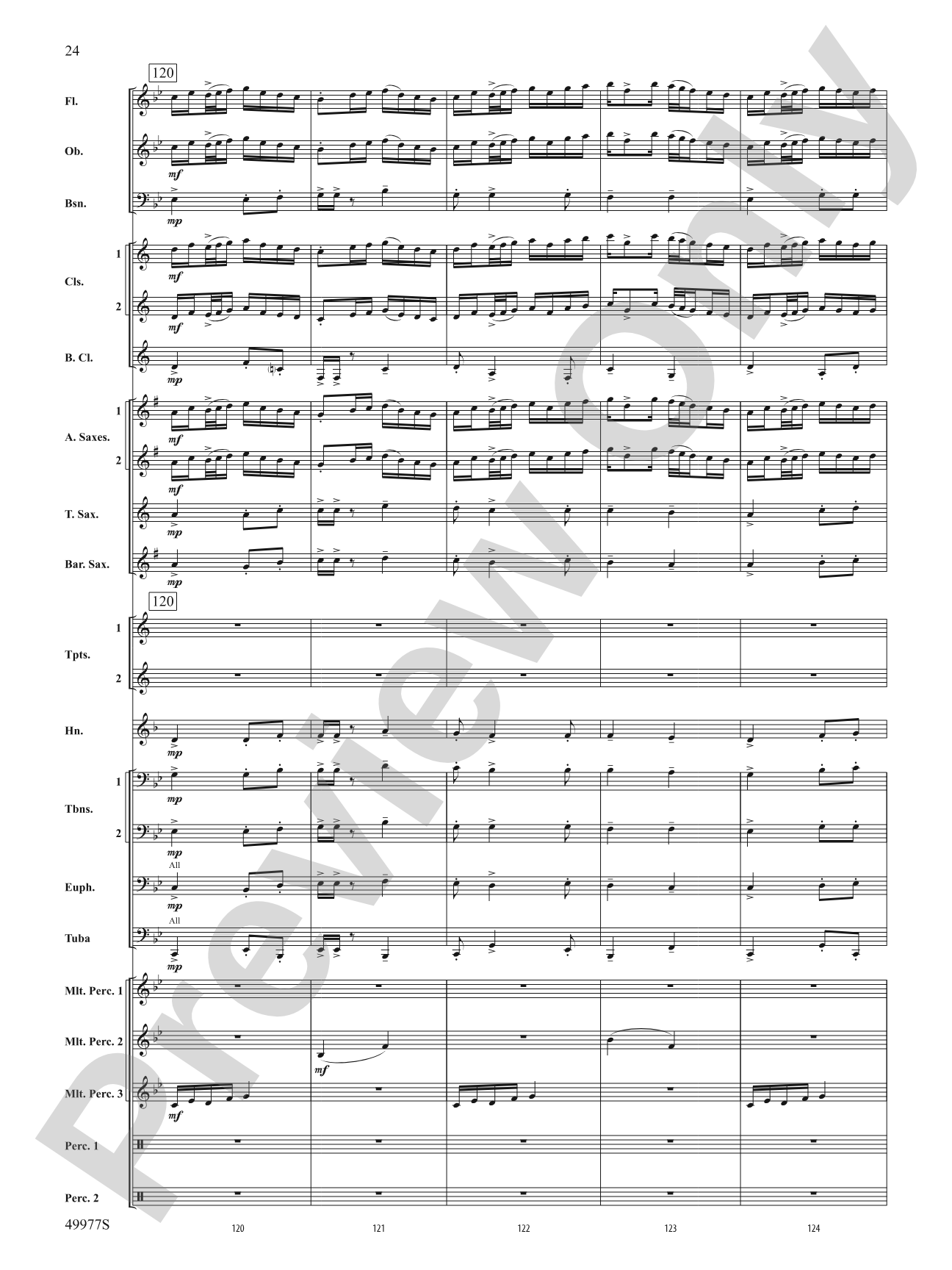 Tha Mi Sgìth: Score