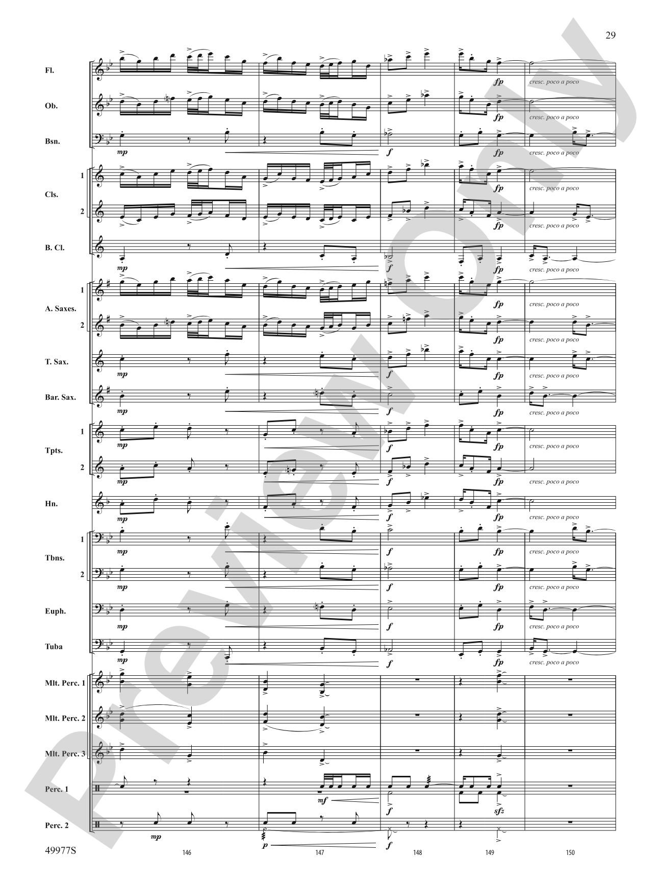 Tha Mi Sgìth: Score