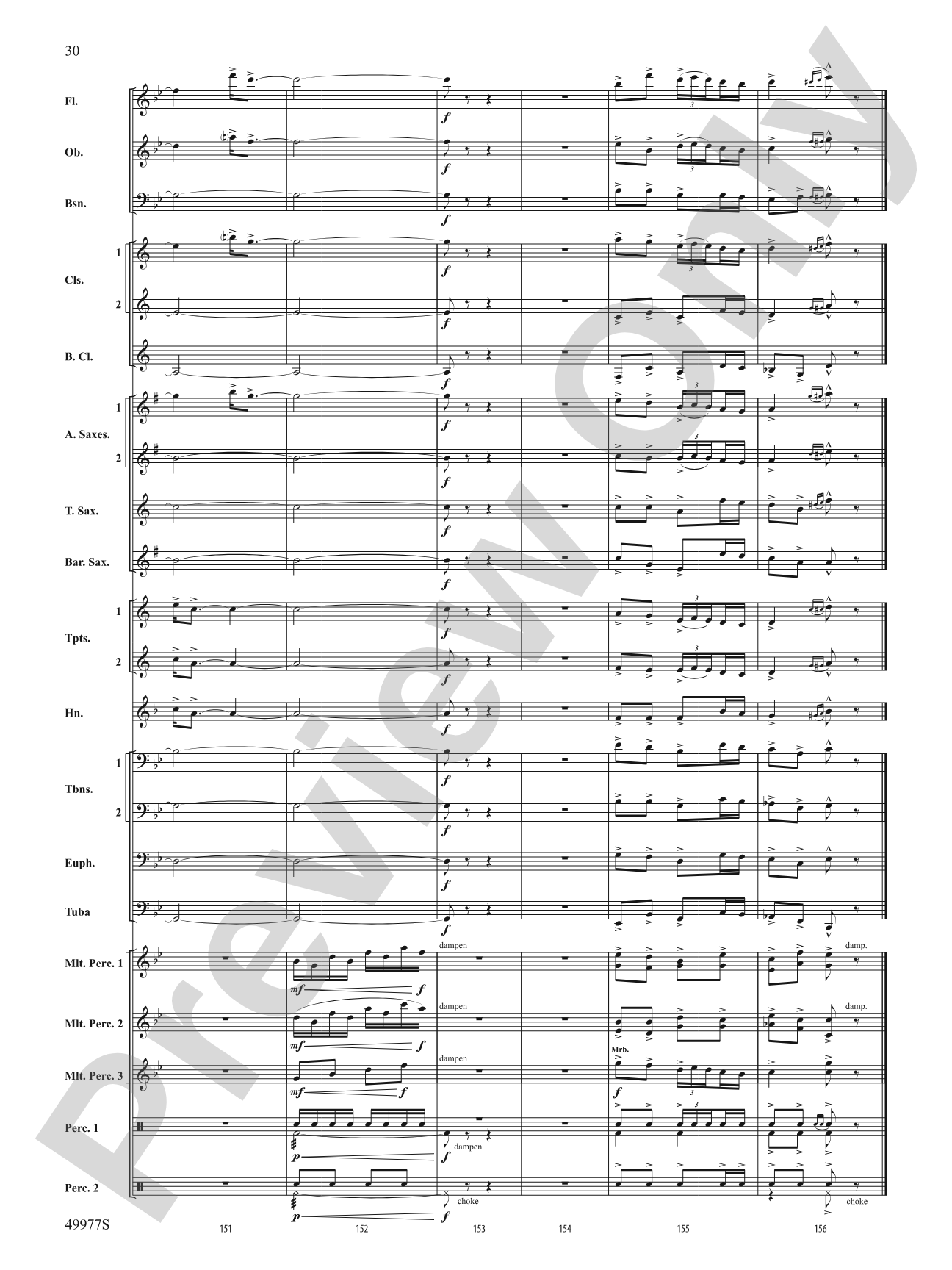 Tha Mi Sgìth: Score