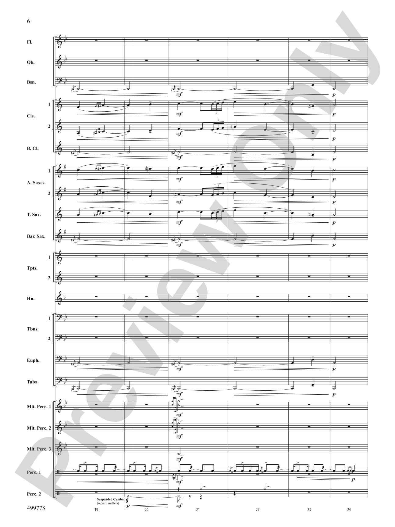 Tha Mi Sgìth: Score