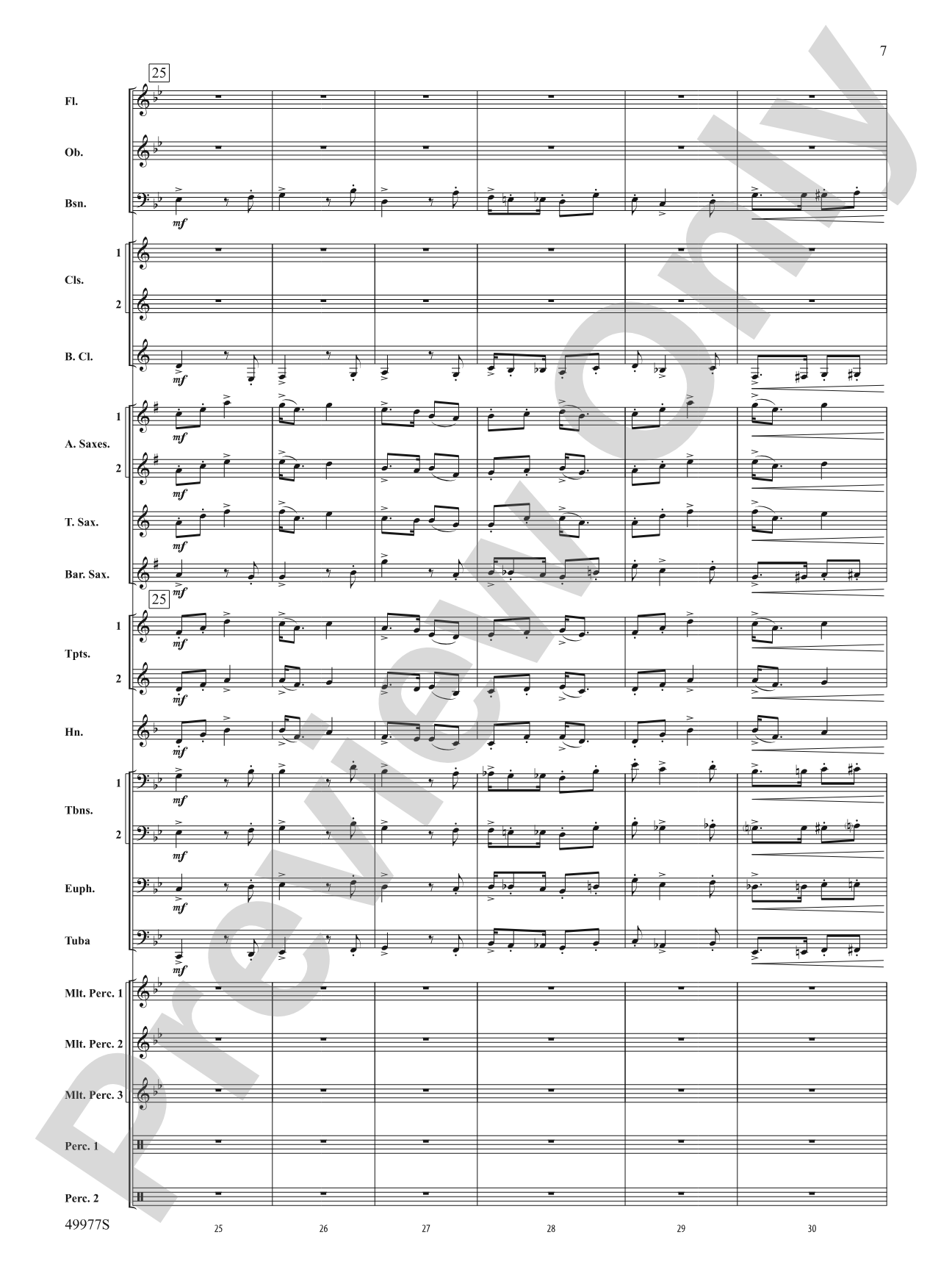 Tha Mi Sgìth: Score