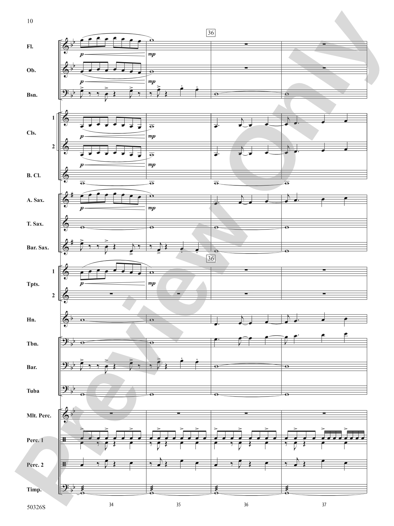 Intenso: Concert Band Conductor Score & Parts