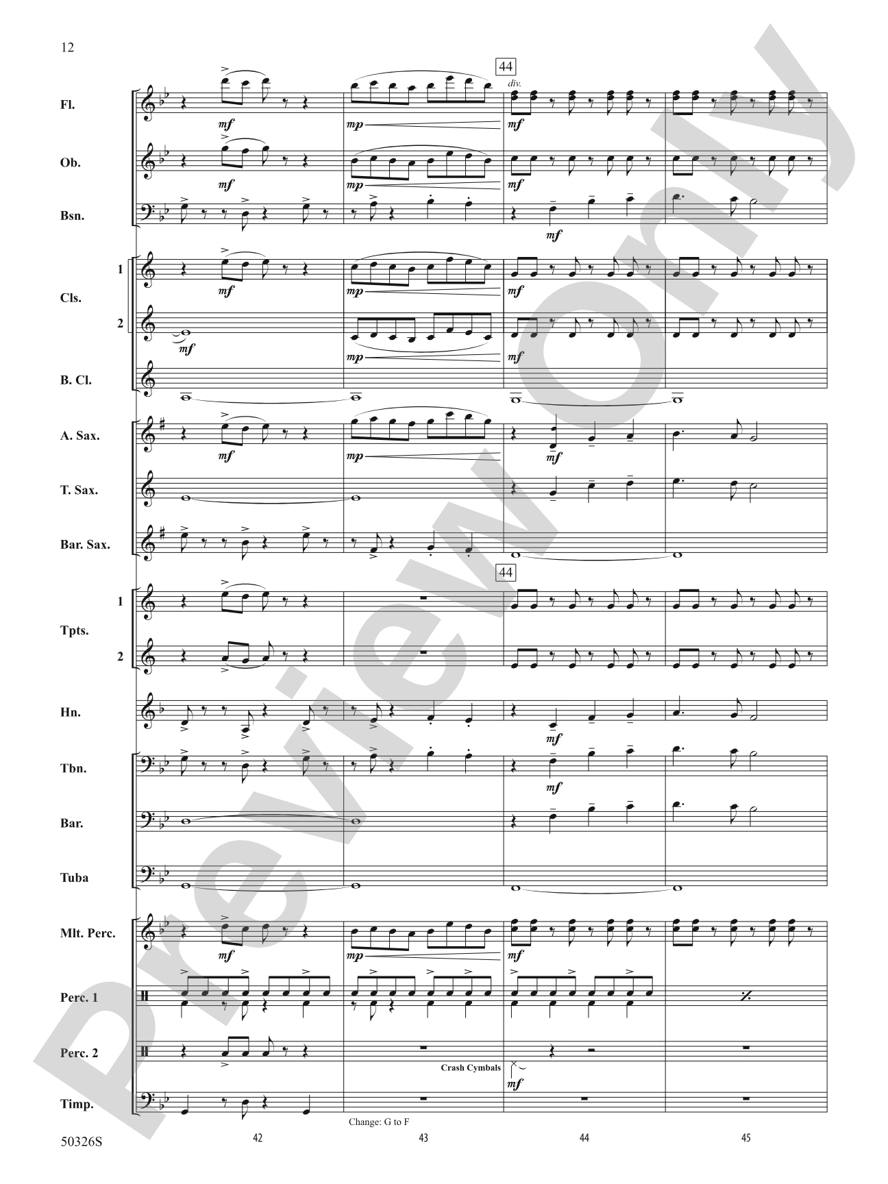 Intenso: Concert Band Conductor Score & Parts