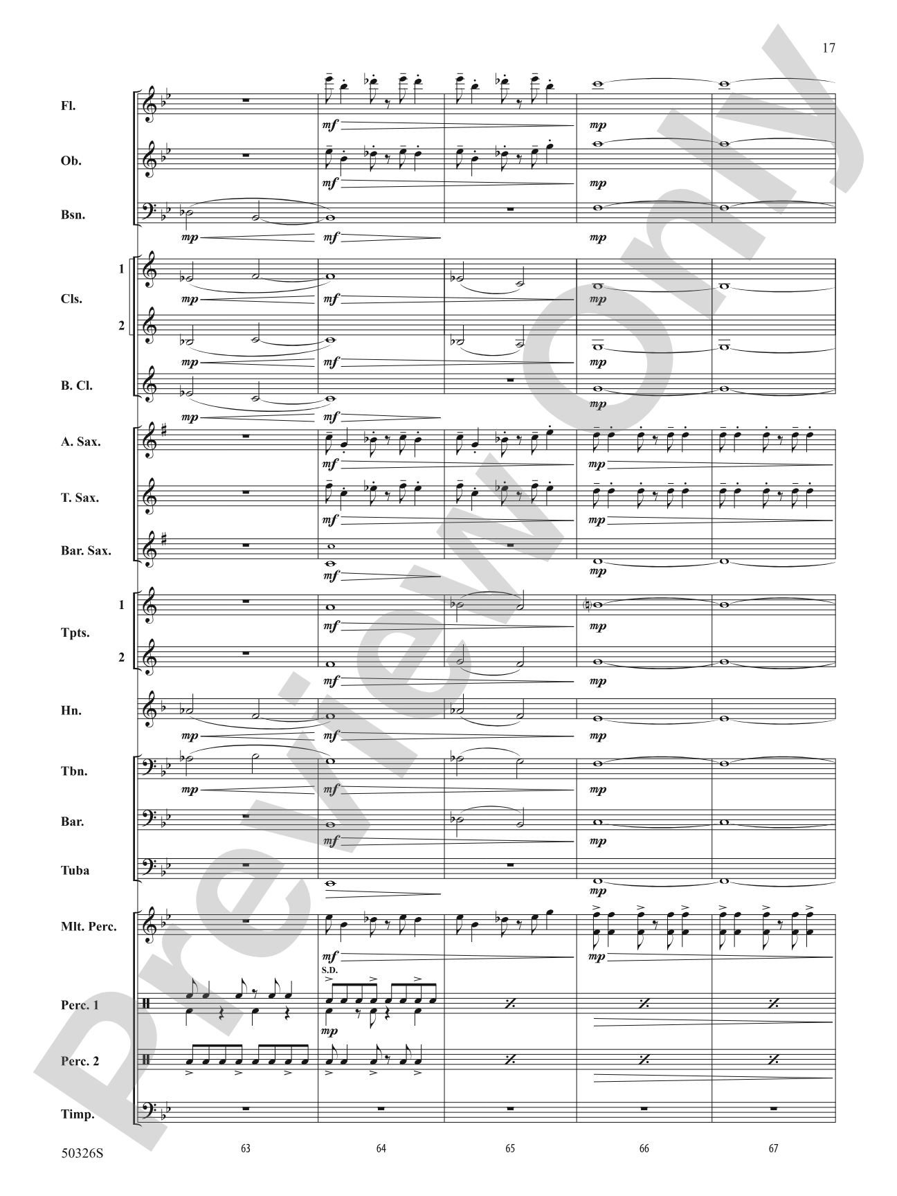 Intenso: Concert Band Conductor Score & Parts