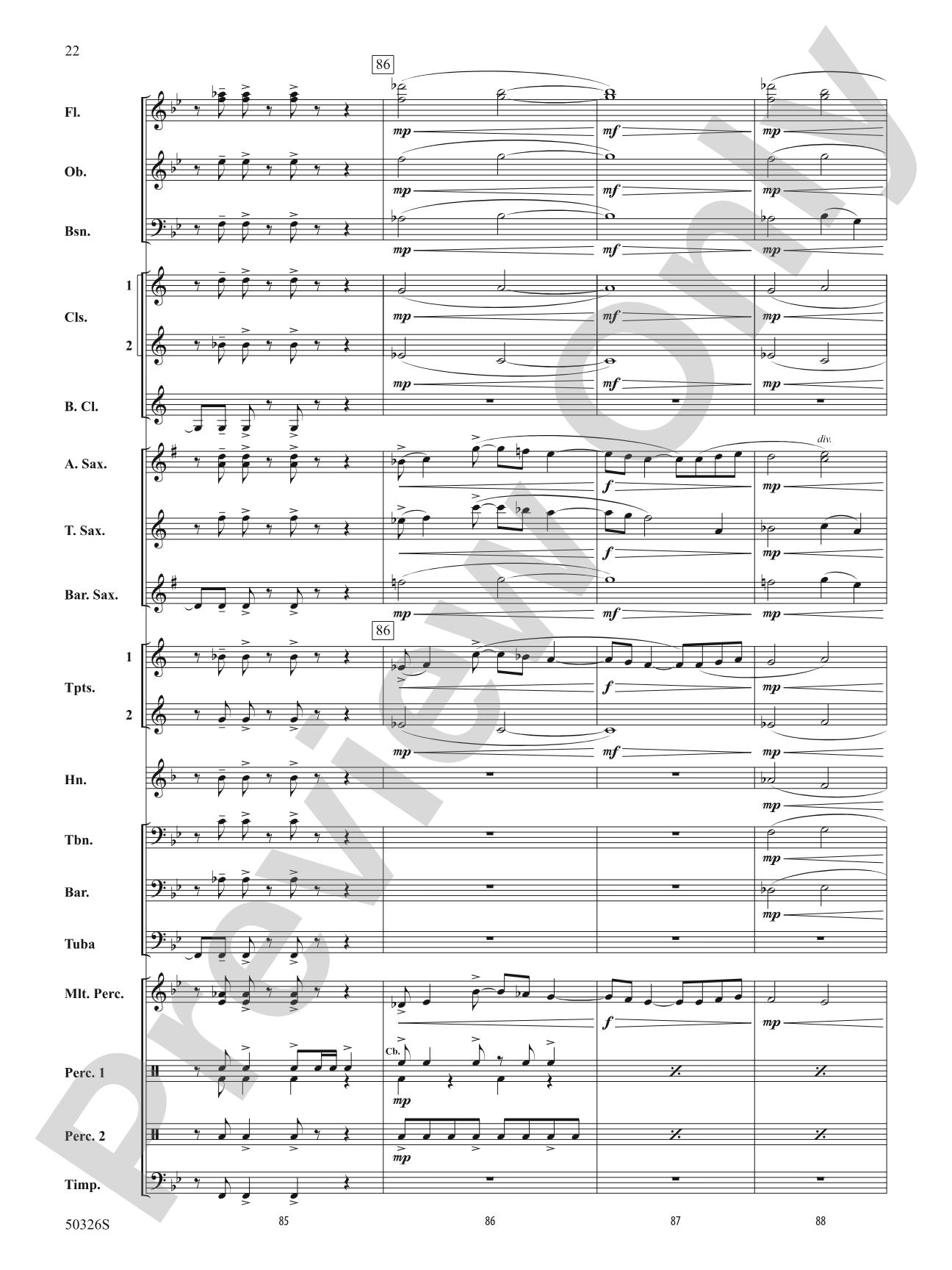 Intenso: Concert Band Conductor Score & Parts
