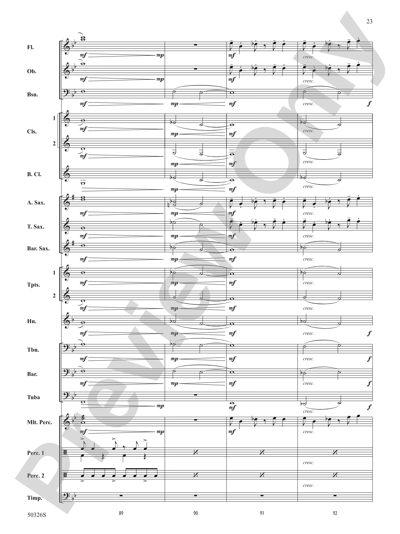Intenso: Concert Band Conductor Score & Parts