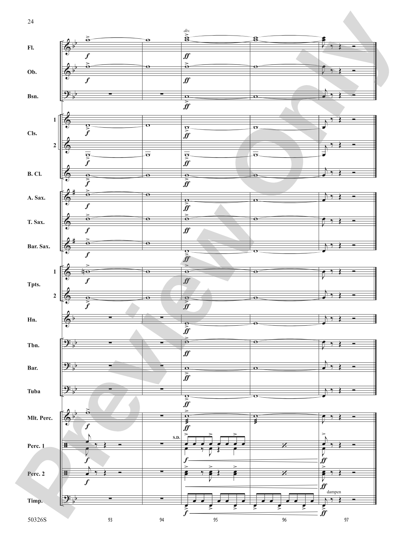 Intenso: Concert Band Conductor Score & Parts