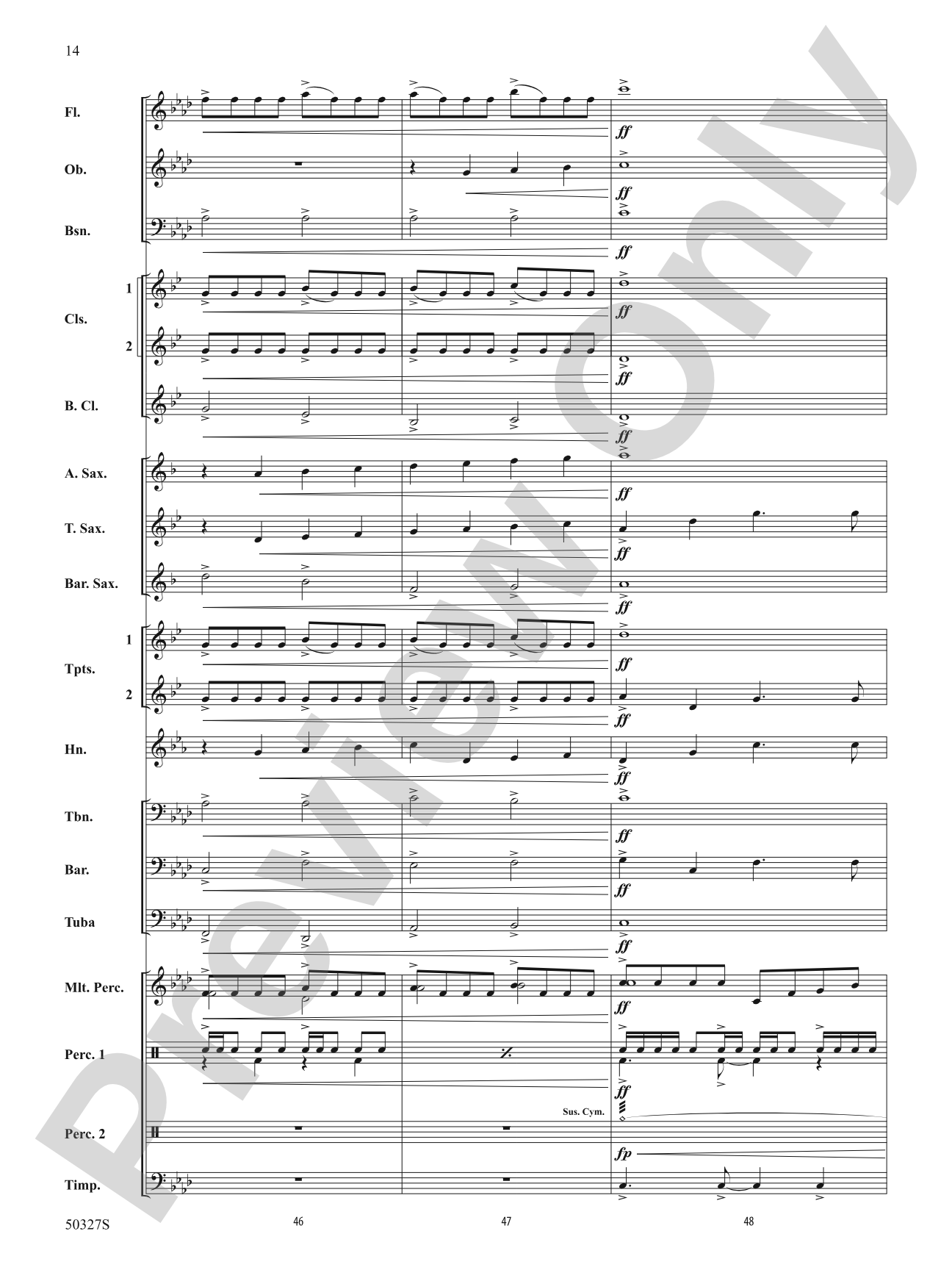 Reflections and Furies: Concert Band Conductor Score & Parts
