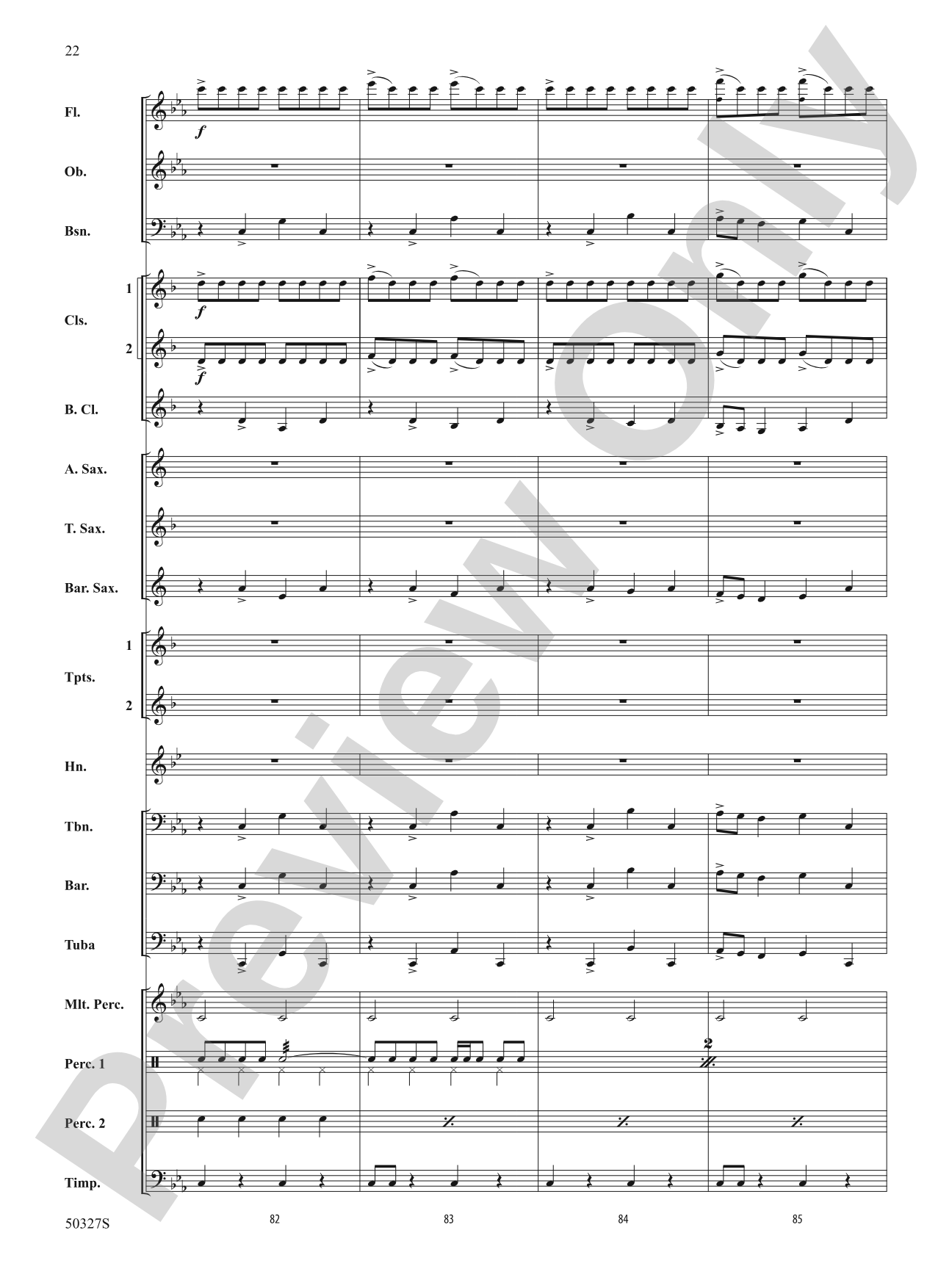 Reflections and Furies: Concert Band Conductor Score & Parts