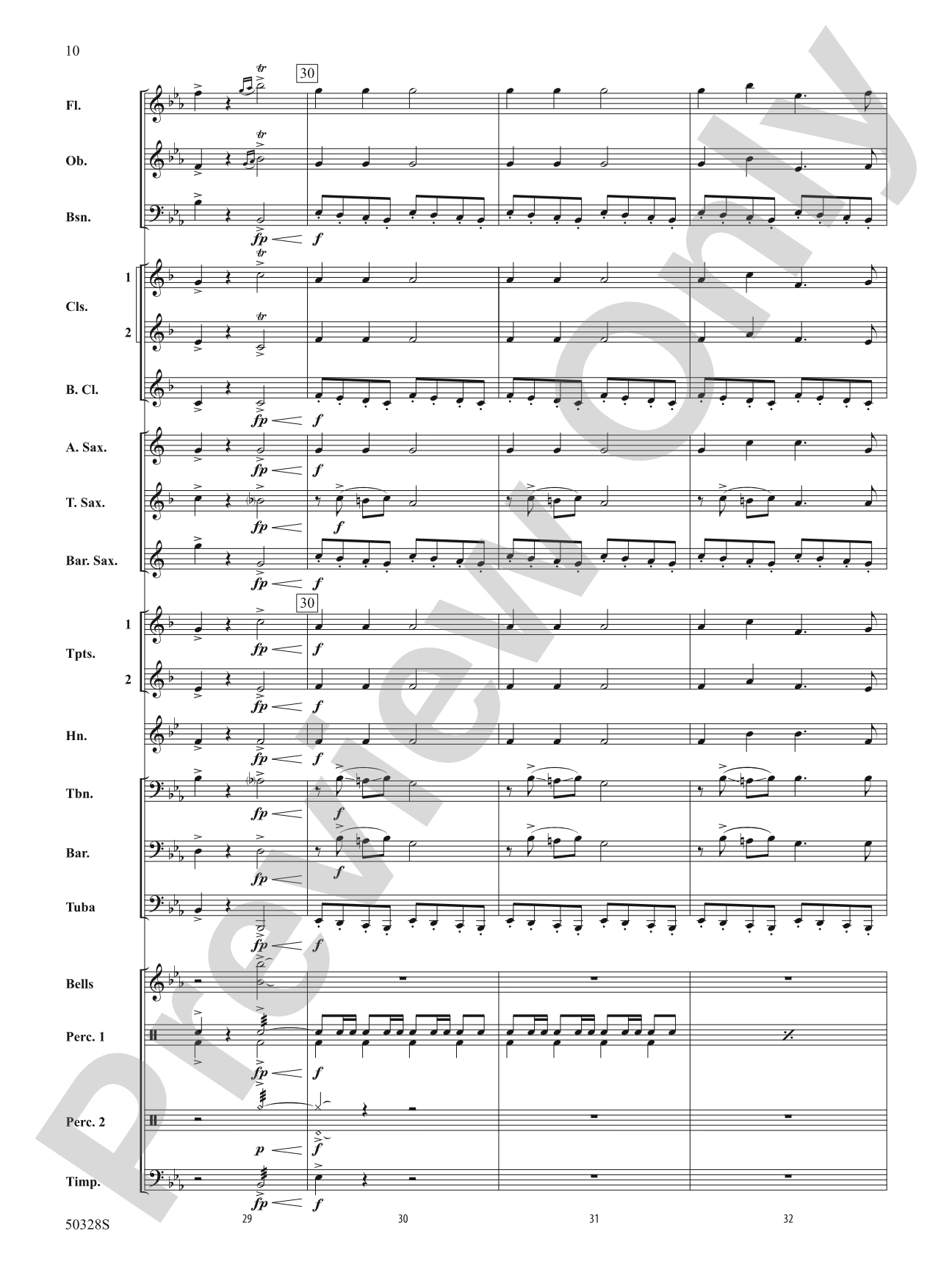 A Dashing Gallop: Score