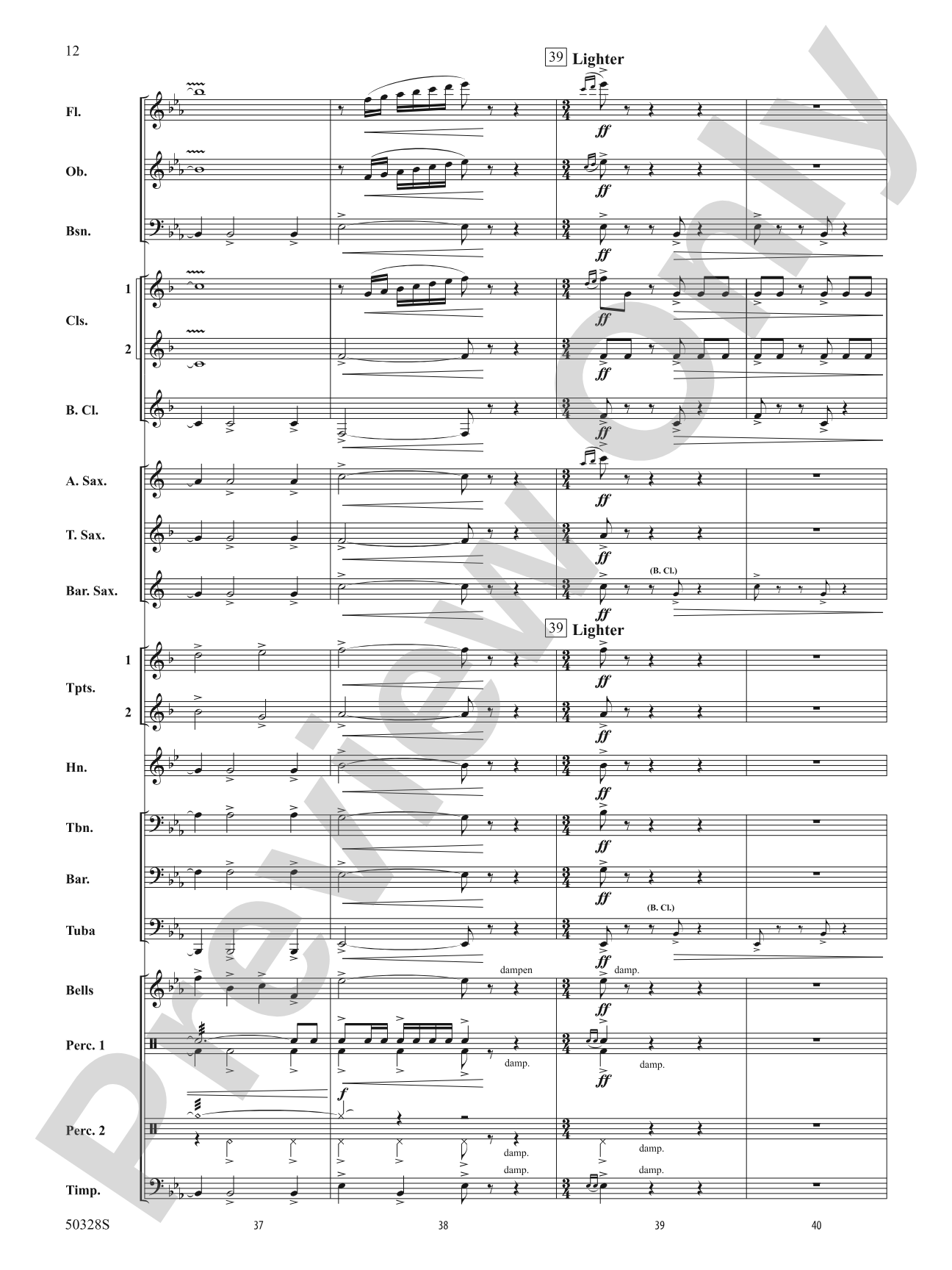 A Dashing Gallop: Score