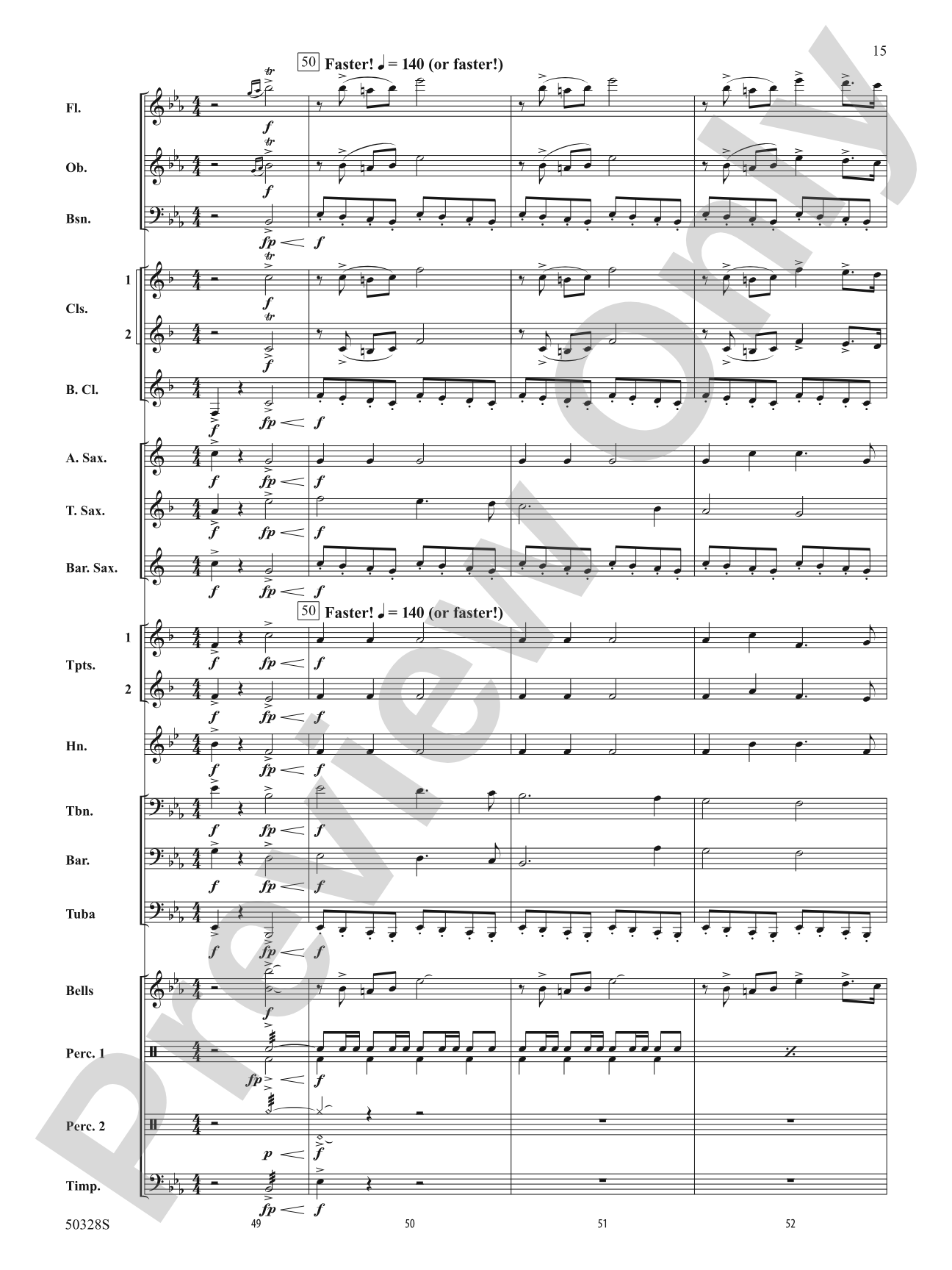 A Dashing Gallop: Score