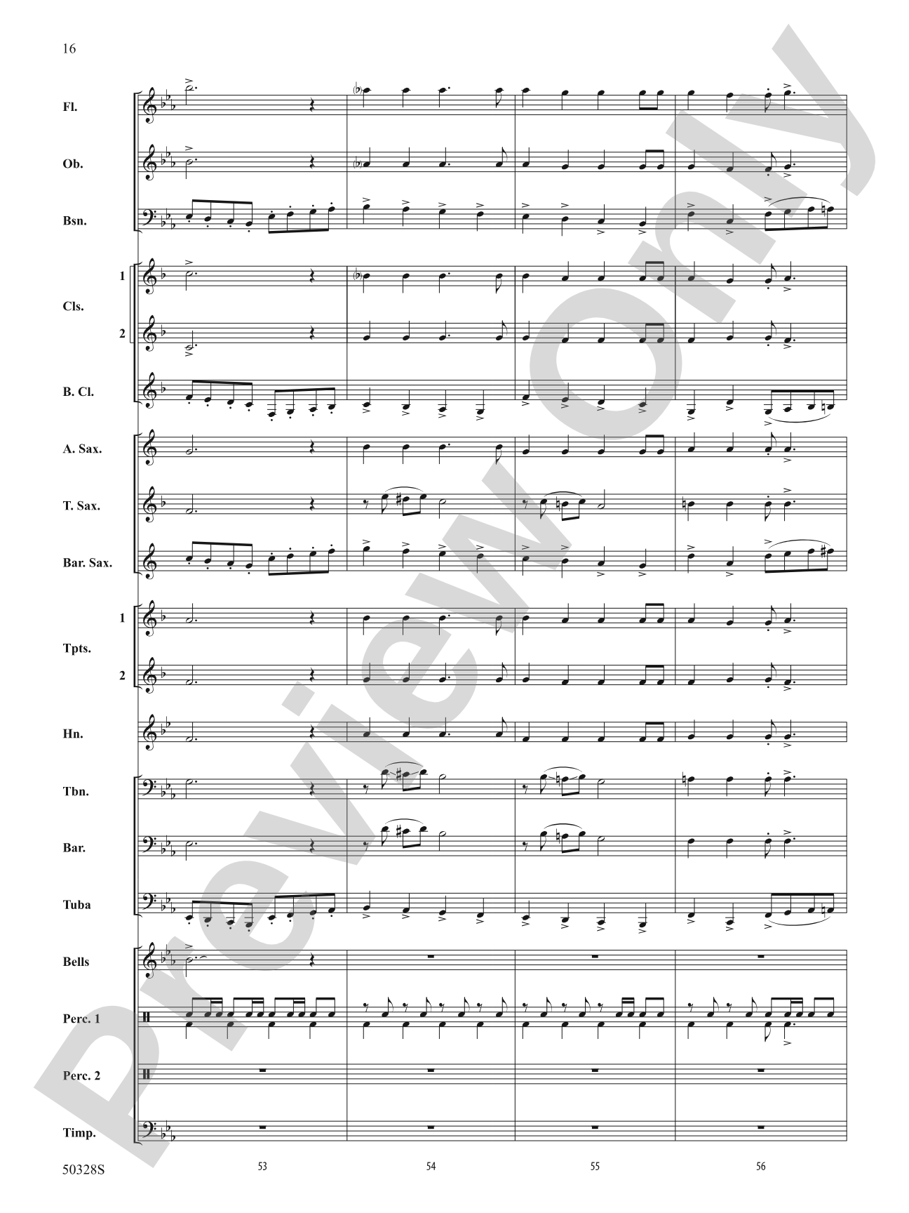 A Dashing Gallop: Score