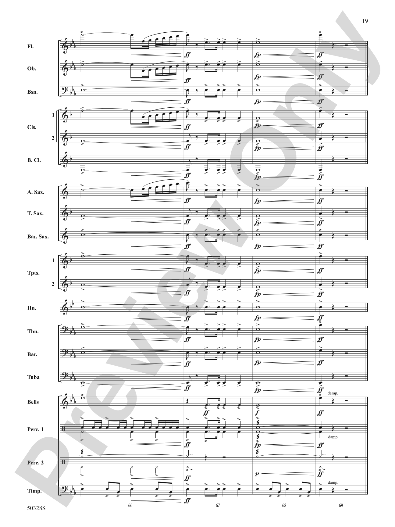 A Dashing Gallop: Score