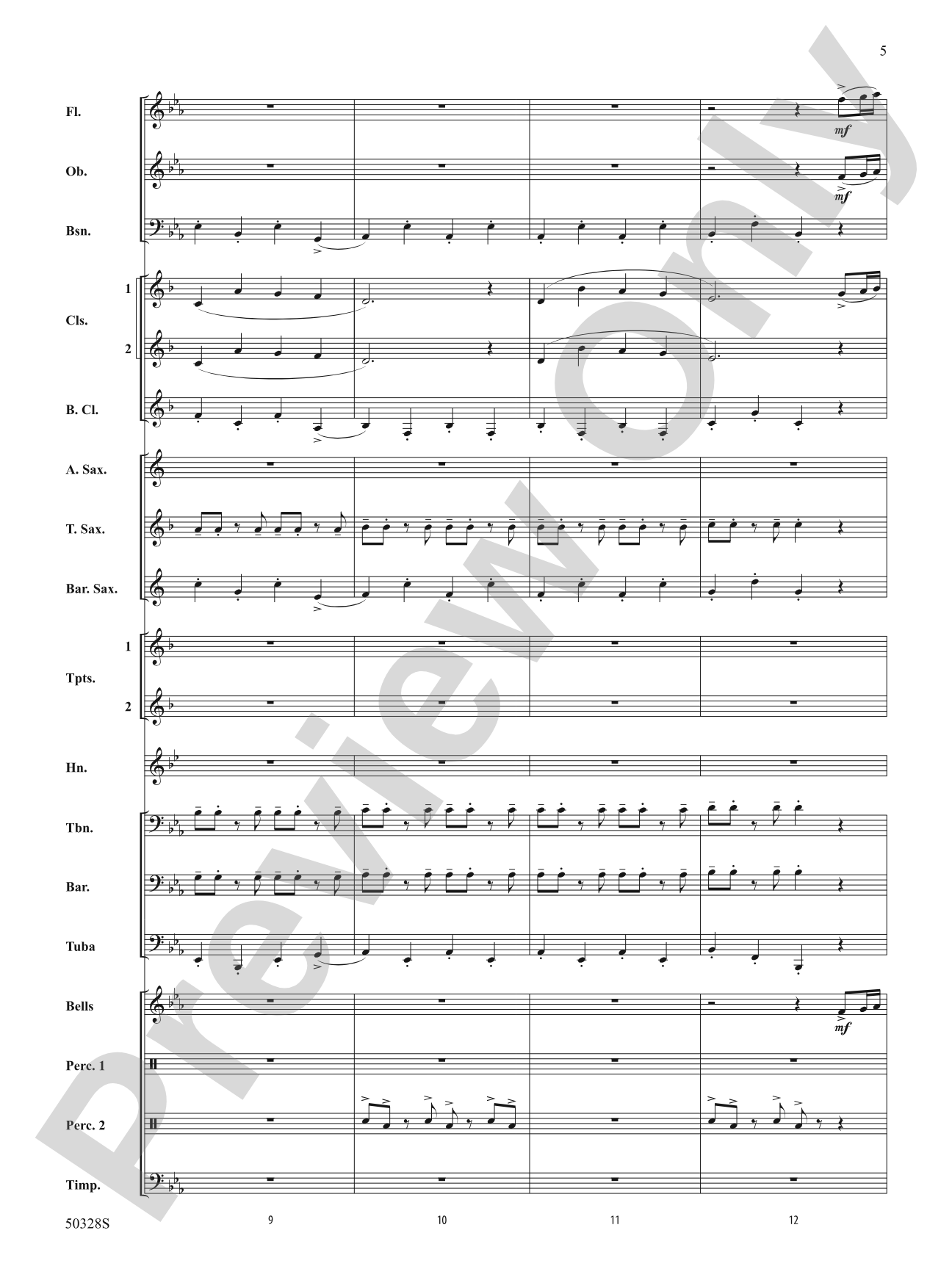 A Dashing Gallop: Score