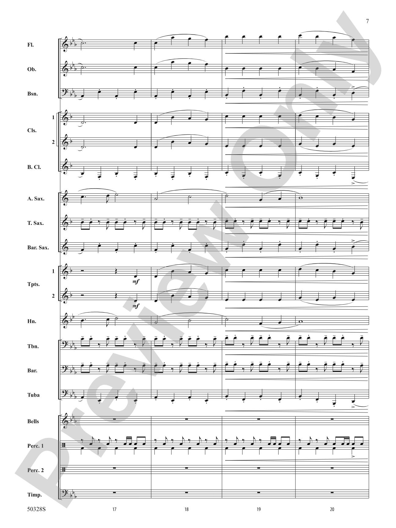 A Dashing Gallop: Score