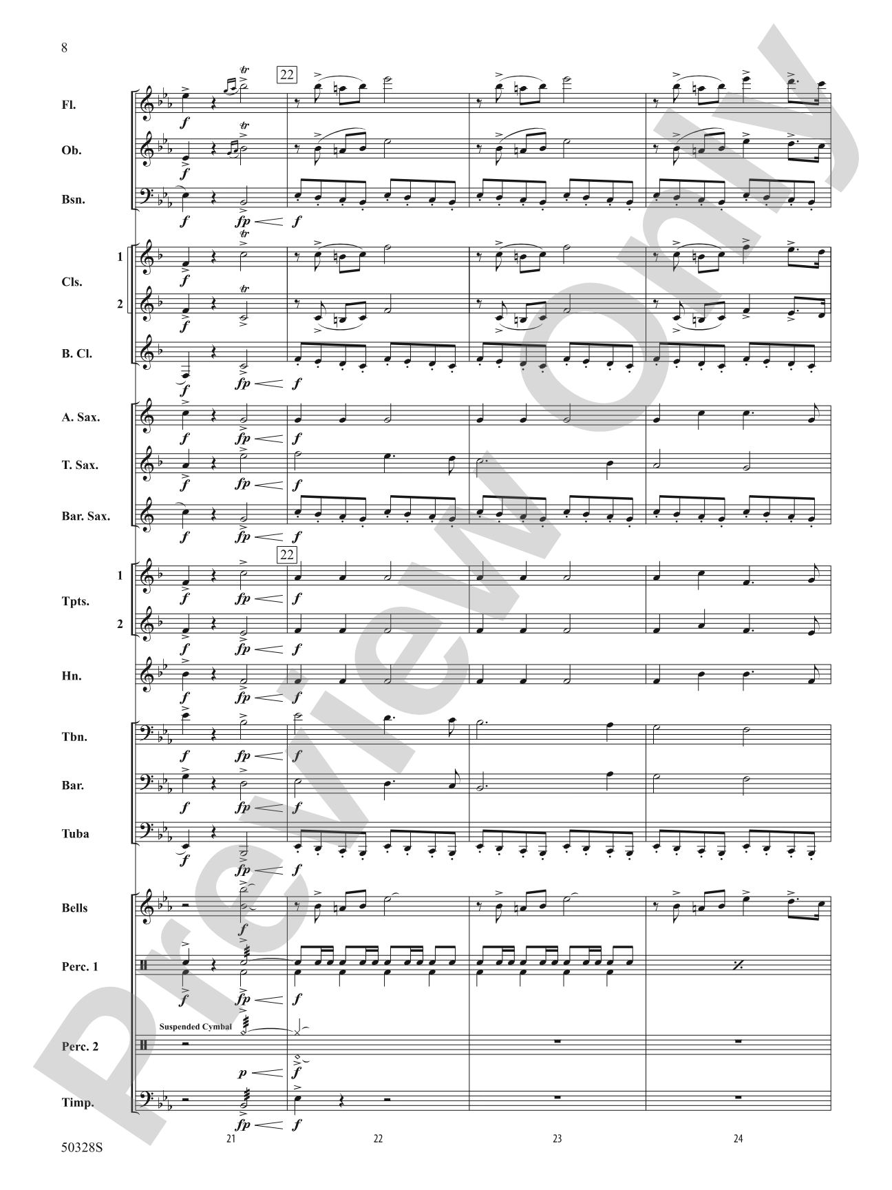 A Dashing Gallop: Score