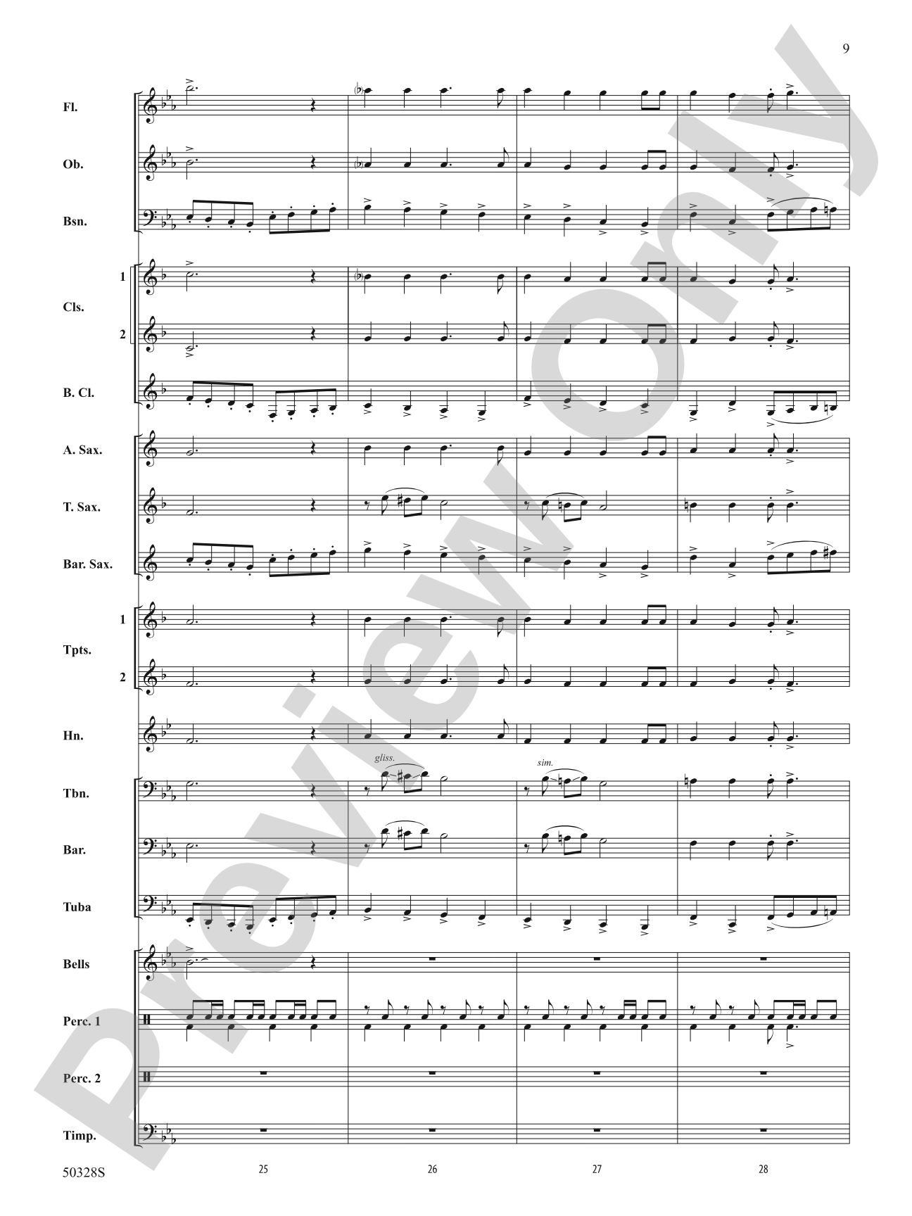 A Dashing Gallop: Score